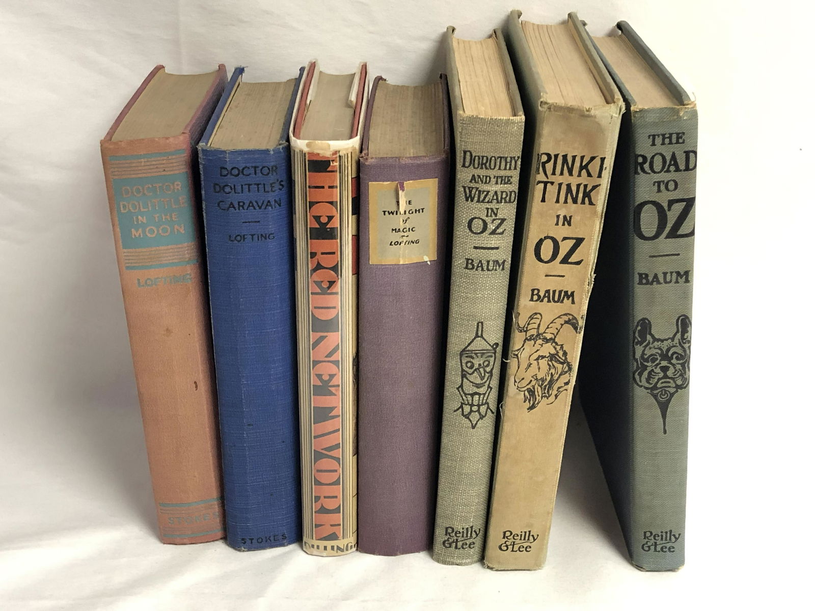 Atq/ Vtg Wizard Of Books, Dr.Dolittle, More - 1920s (1 of 15)