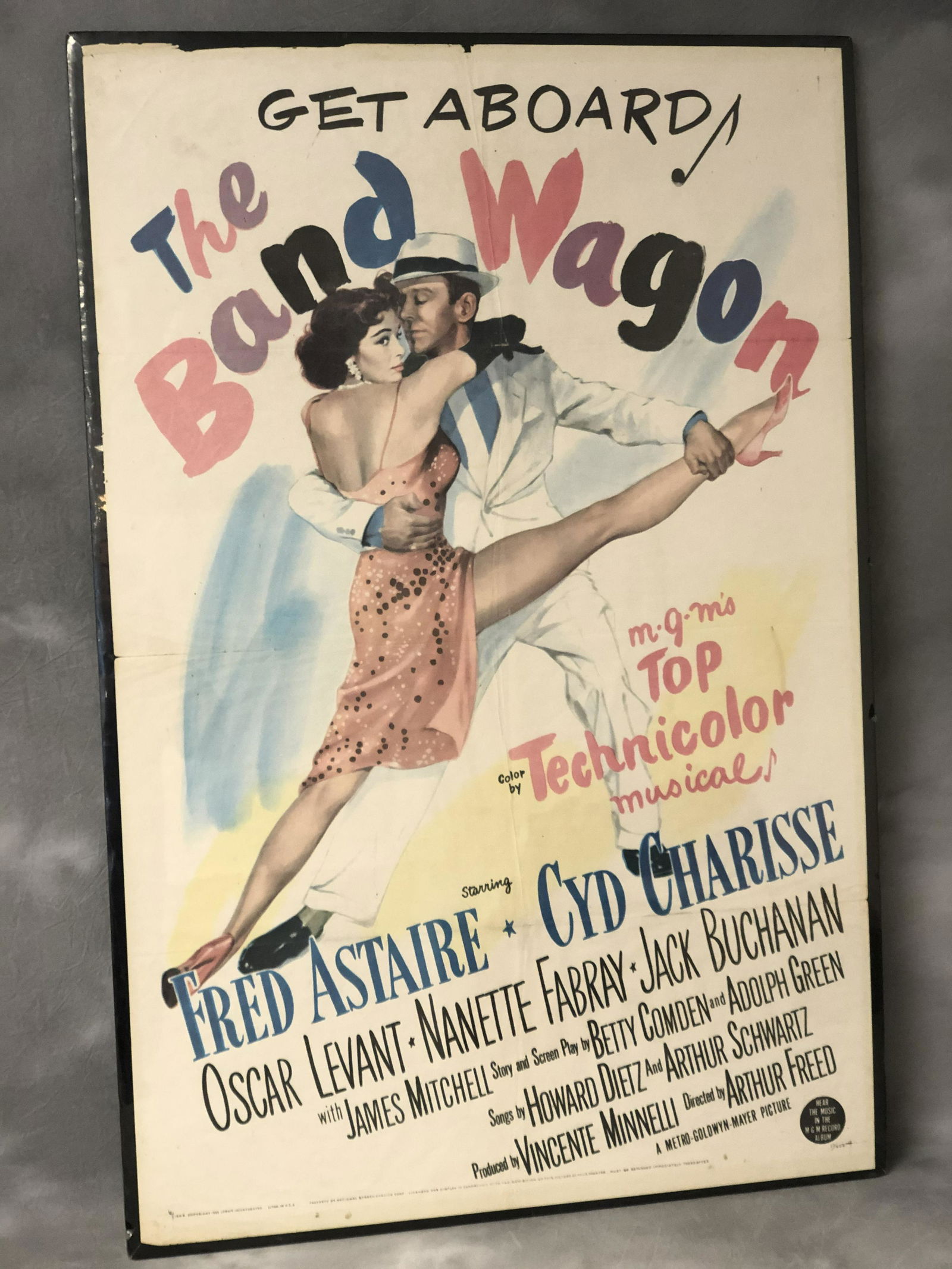 1953 ''Get Aboard The Band Wagon'' Poster - Movie (1 of 4)