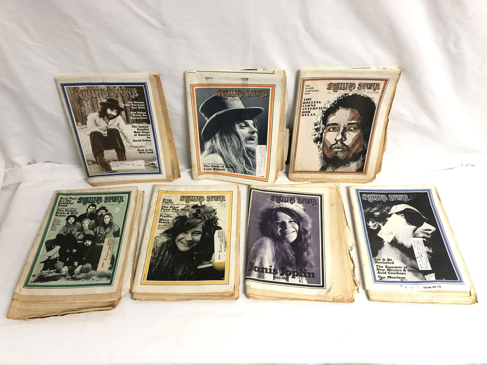 (10)Asst 1969-1971 Rolling Stones Magazines - #72 Leon (1 of 9)
