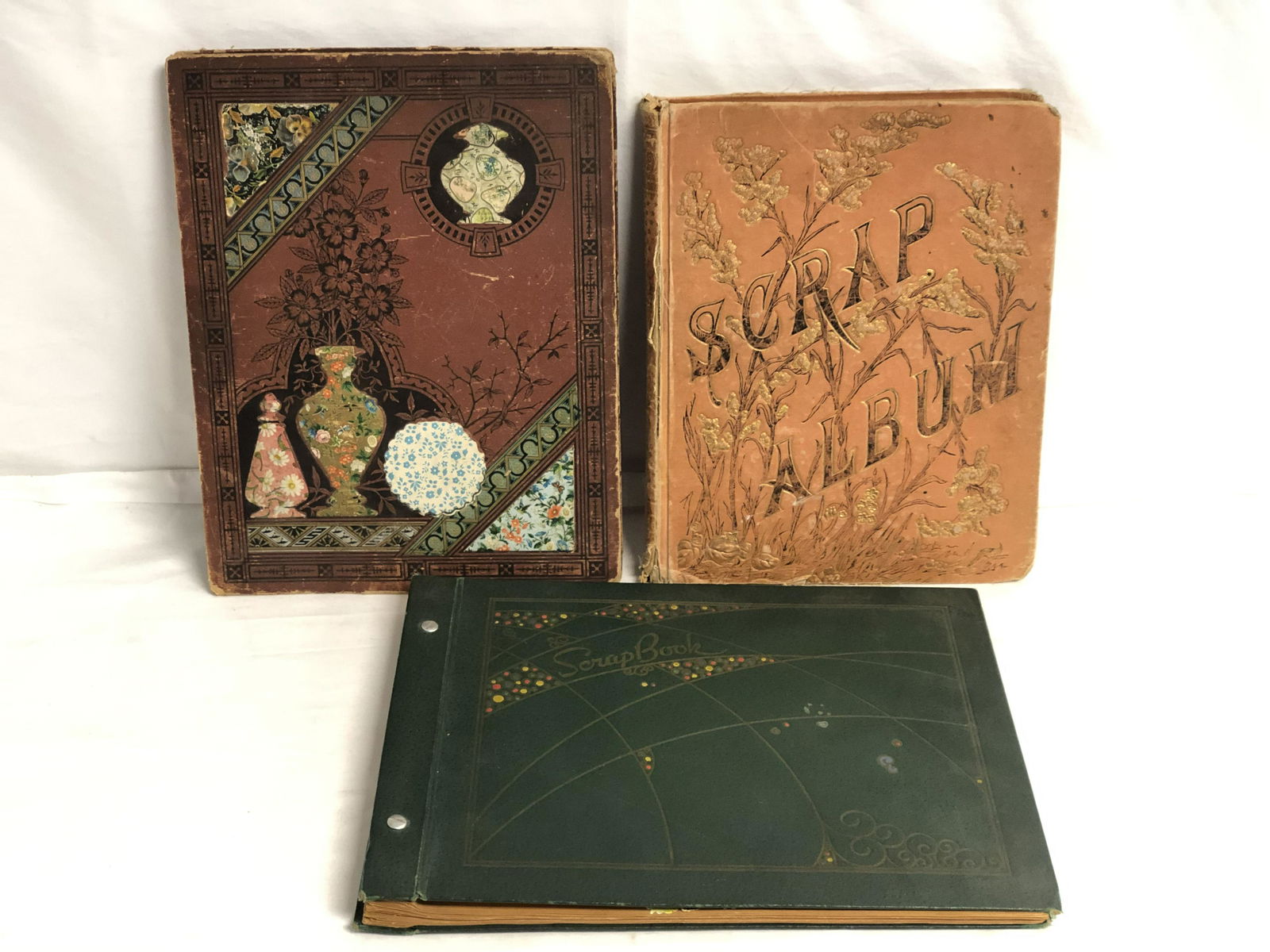 Victorian / Antique Scrapbooks w/ Cards - Die Cuts, (1 of 13)