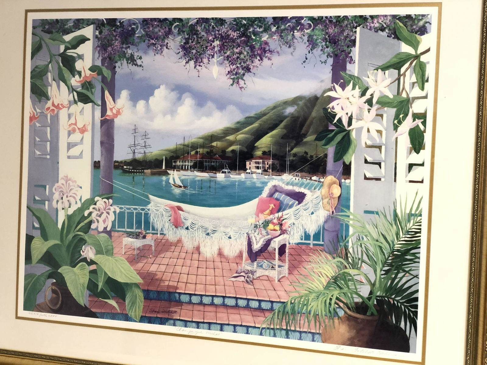 Signed #d Shari Hatchett Bohlmann Lithograph - Has (1 of 8)