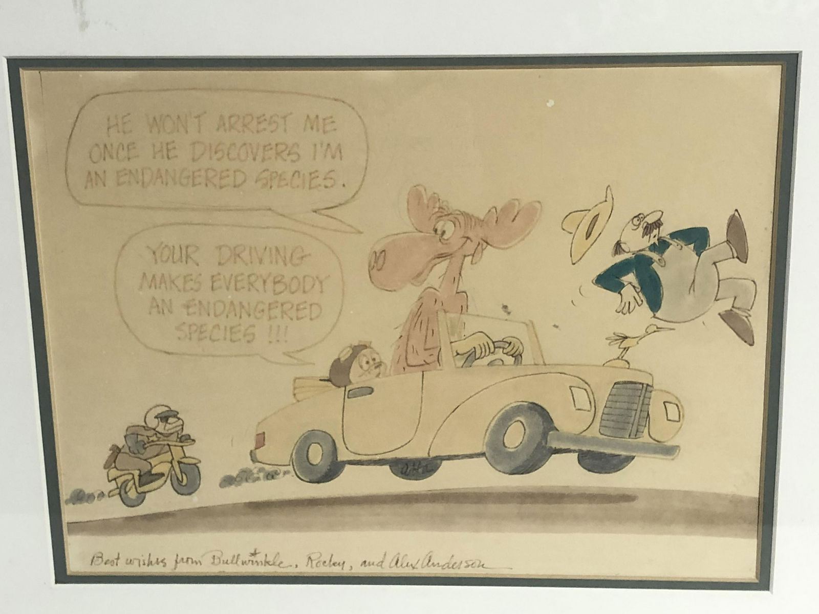 Alex Anderson & Gus Arriola Originals - Creator of (1 of 12)