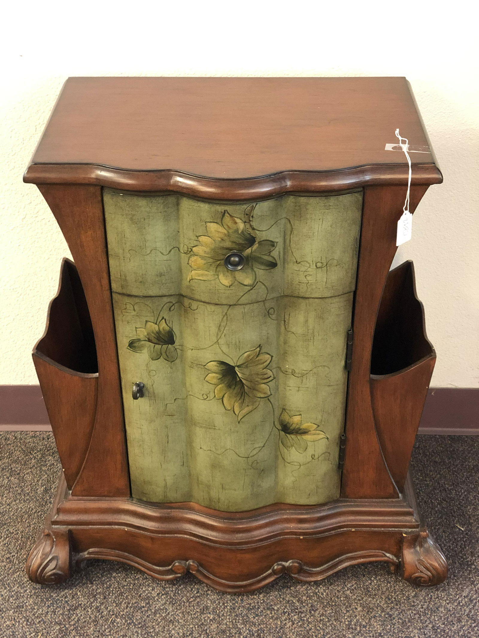 Wooden Magazine Cabinet / Side Table - 20'' x 13'' x (1 of 4)