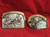 (2)#'d Limited Edition Sheriff CSSA Belt Buckles -