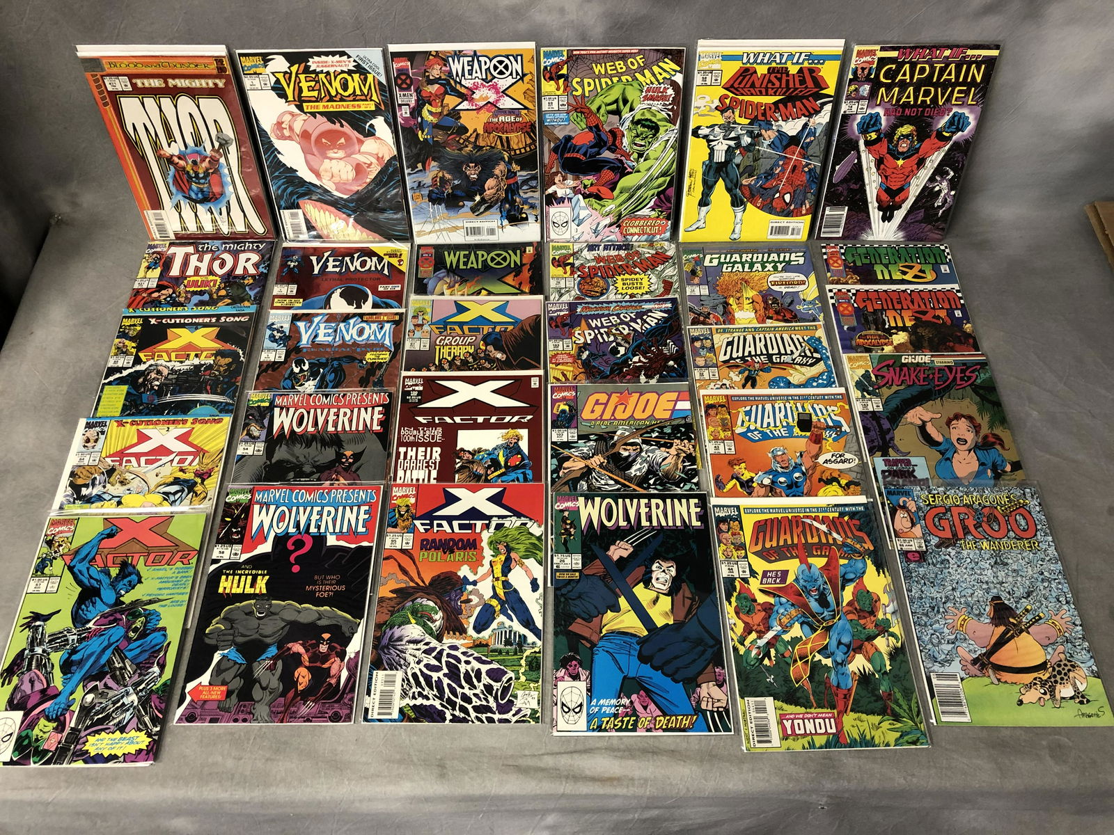 100 Asst Marvel Comics, Spiderman, Xmen,More - (1 of 9)