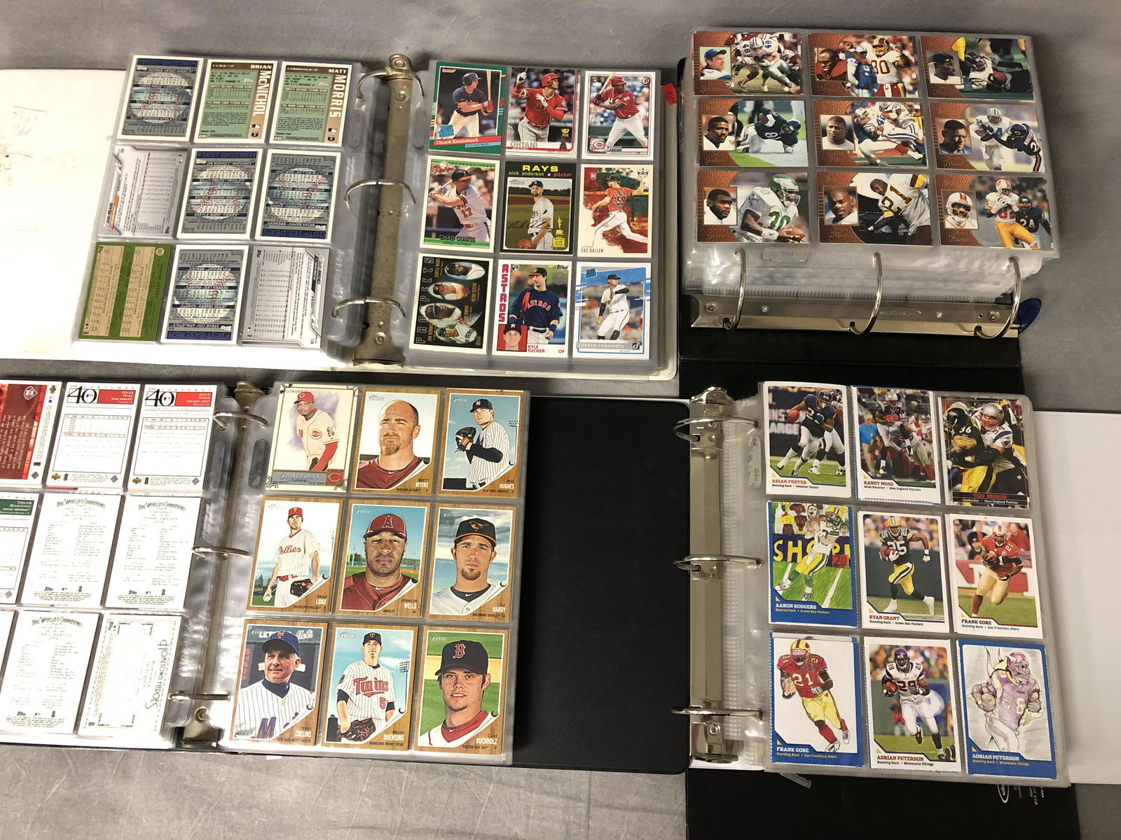 4 Binders Asst 80s-2000s Sport Trading Cards (1 of 14)