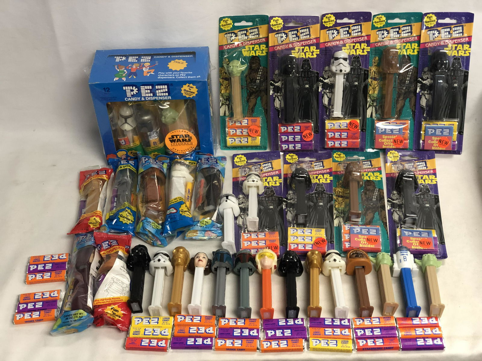 Lot Asst Star Wars Pez Dispensers (1 of 8)