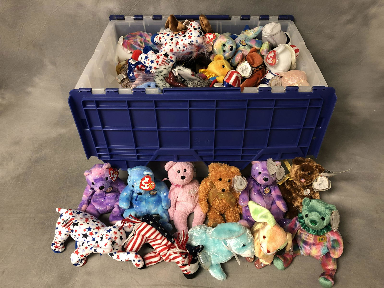 (75)Asst Beanie Babies w/ Tags (1 of 5)