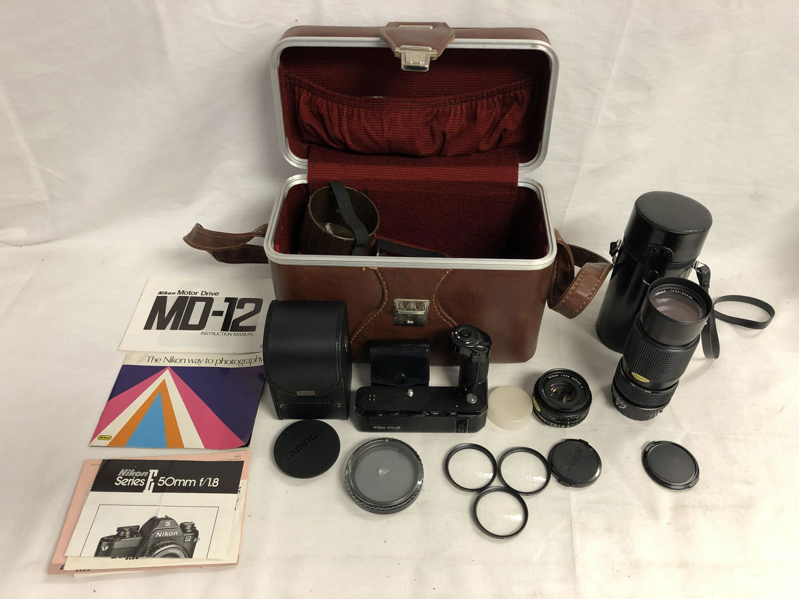 Nikon MD-12 Motor Drive, Nikon Lens - Nikon Lens Series (1 of 4)