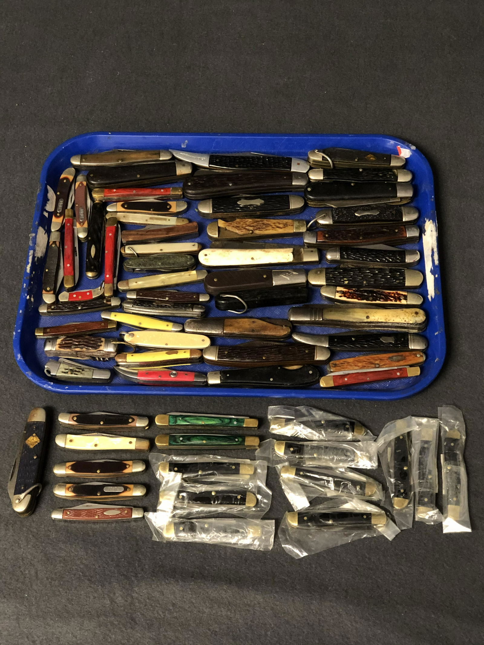 50+ Asst Vtg Pocket Knives - Various Makers & Sizes - (1 of 8)