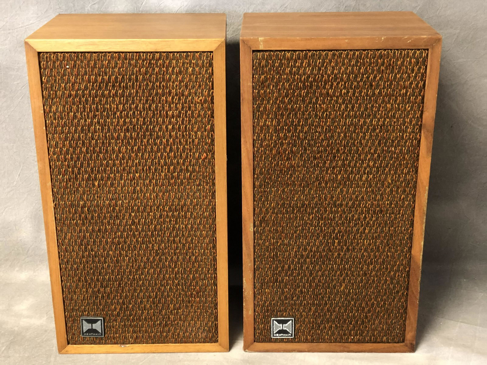 Pr 1960s HeathKit AS-18 Bookshelf Speakers (UNTESTED) (1 of 6)