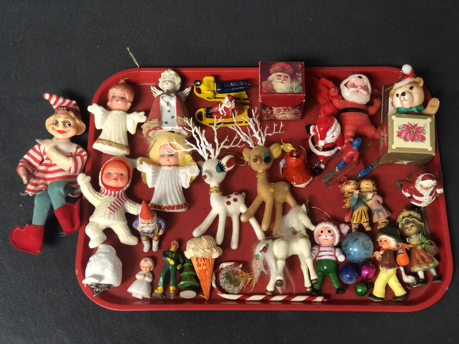 Vintage Christmas Ornaments & Figures (1 of 6)