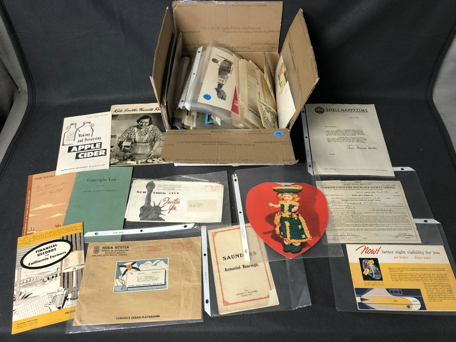 Misc Asst Ephemera, Advertising,Booklets,More - Gray (1 of 12)