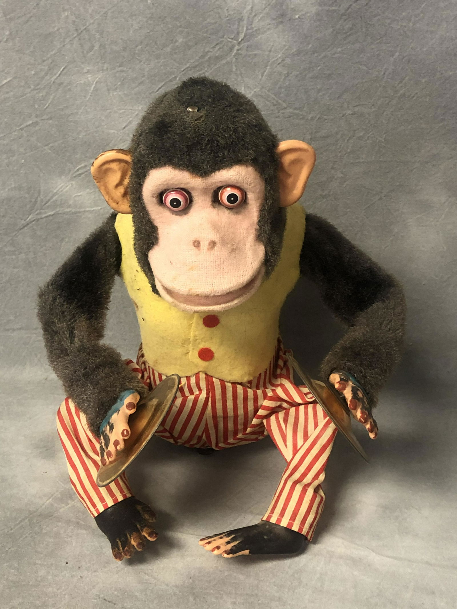 1960s Battery Op Jolly Chimp Toy - Musical Jolly Chimp (1 of 7)