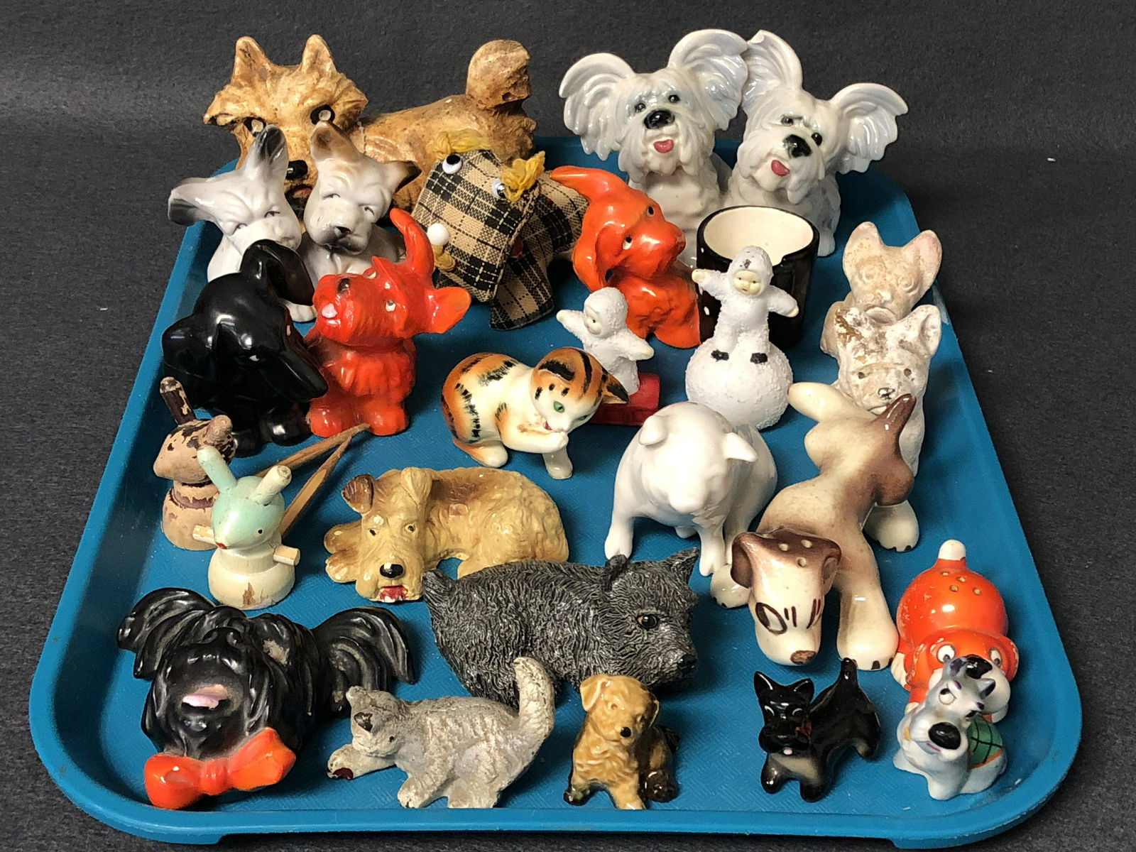 Asst Vintage Small Figures - Goebel, Japan & More: Asst Vintage Small Figures - Goebel, Japan & More