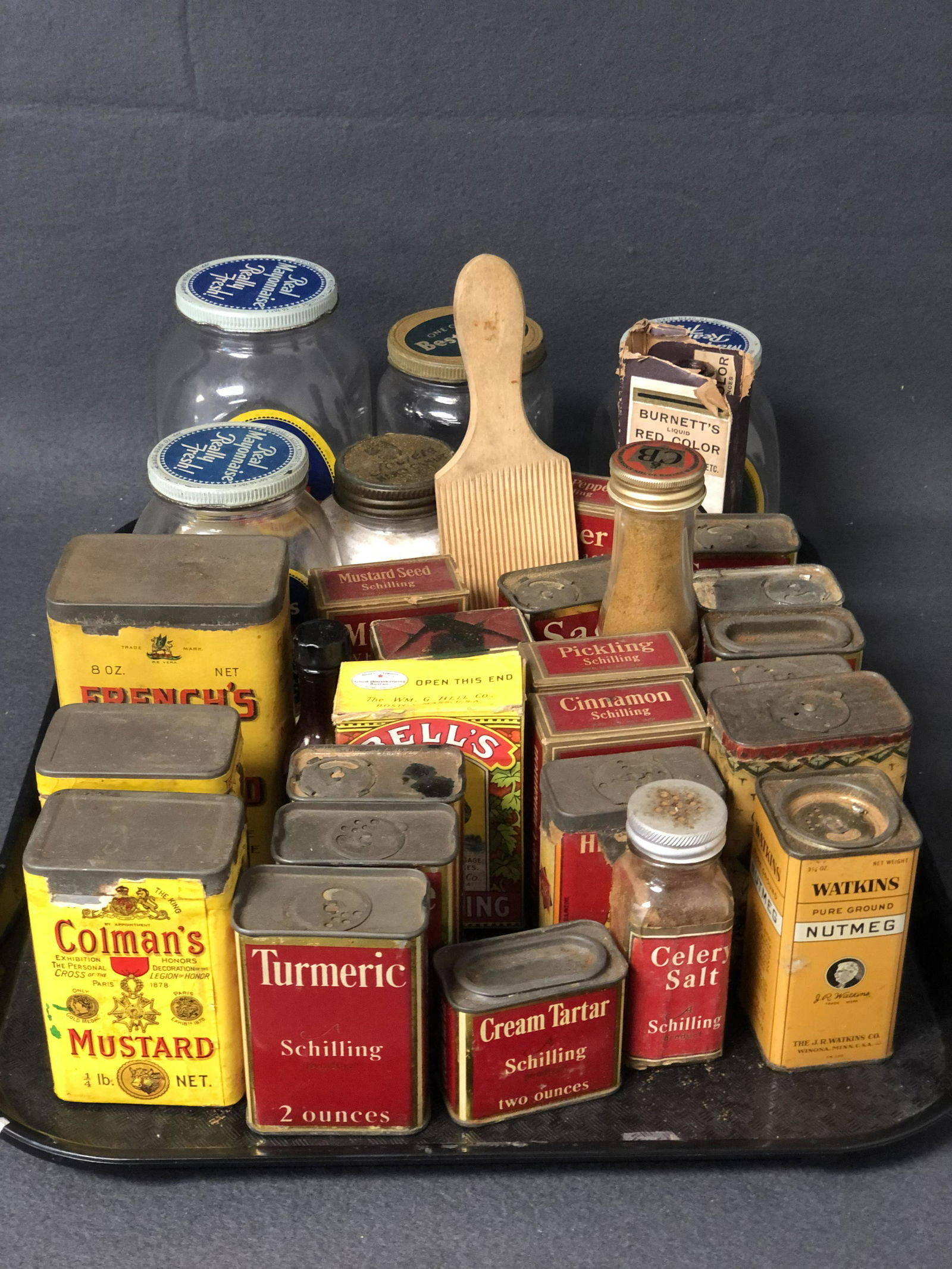 Vintage Spice Tins & Bottles - Some w/ Spices - (1 of 6)