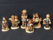 (6)1960-1972 Goebel Hummel Figures - #179 Coquettes,