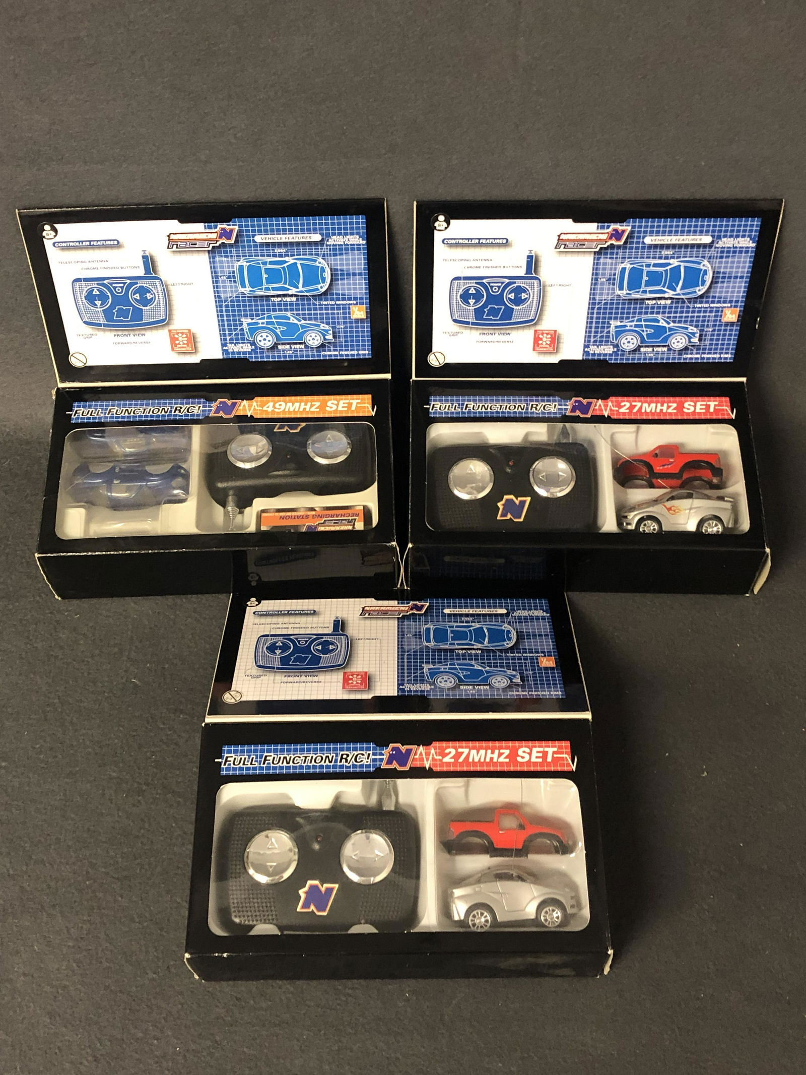 (3)Nakamichi N Racer R/C Cars - All in Original Boxes (1 of 4)