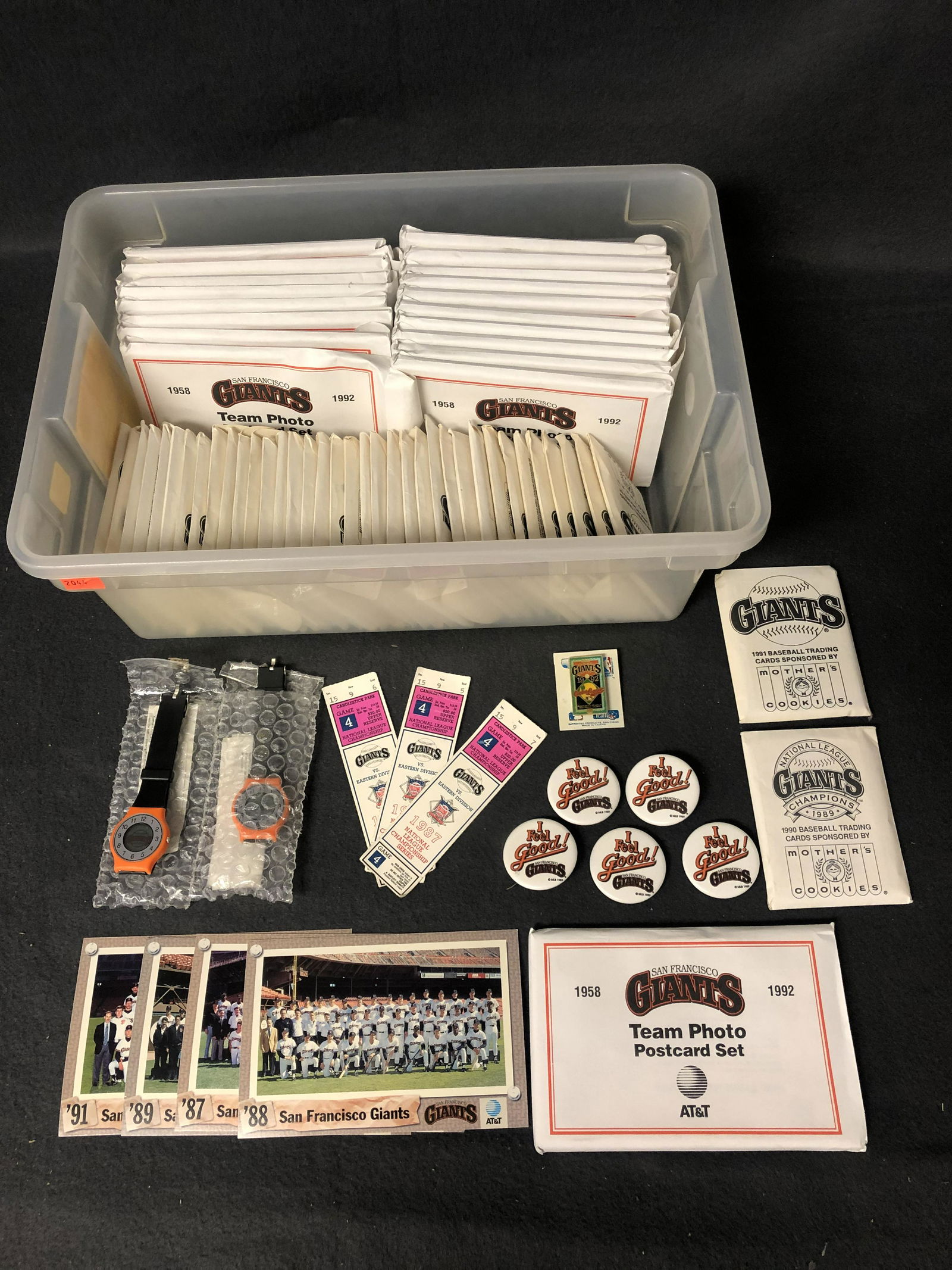 1980s-90s San Francisco Giants GiveAways - (19)1958-92 (1 of 6)