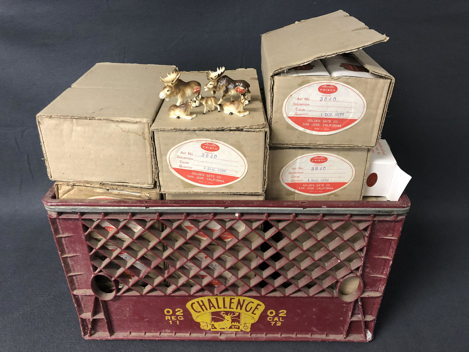 170 Golden Gate Co. Frisco Miniature Figures - Moose (1 of 3)