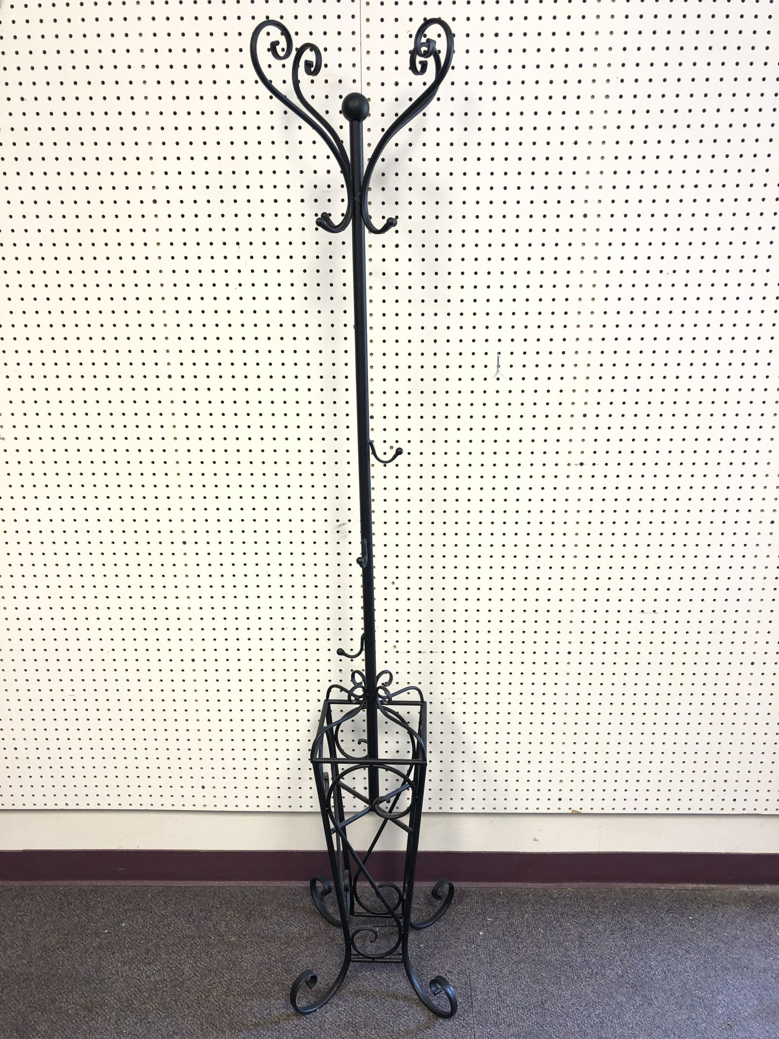 Metal Coat Rack w/ Umbrella Storage - 72'' Tall , Pick: Metal Coat Rack w/ Umbrella Storage - 72'' Tall , Pick Up or Arrange Own Shipping -