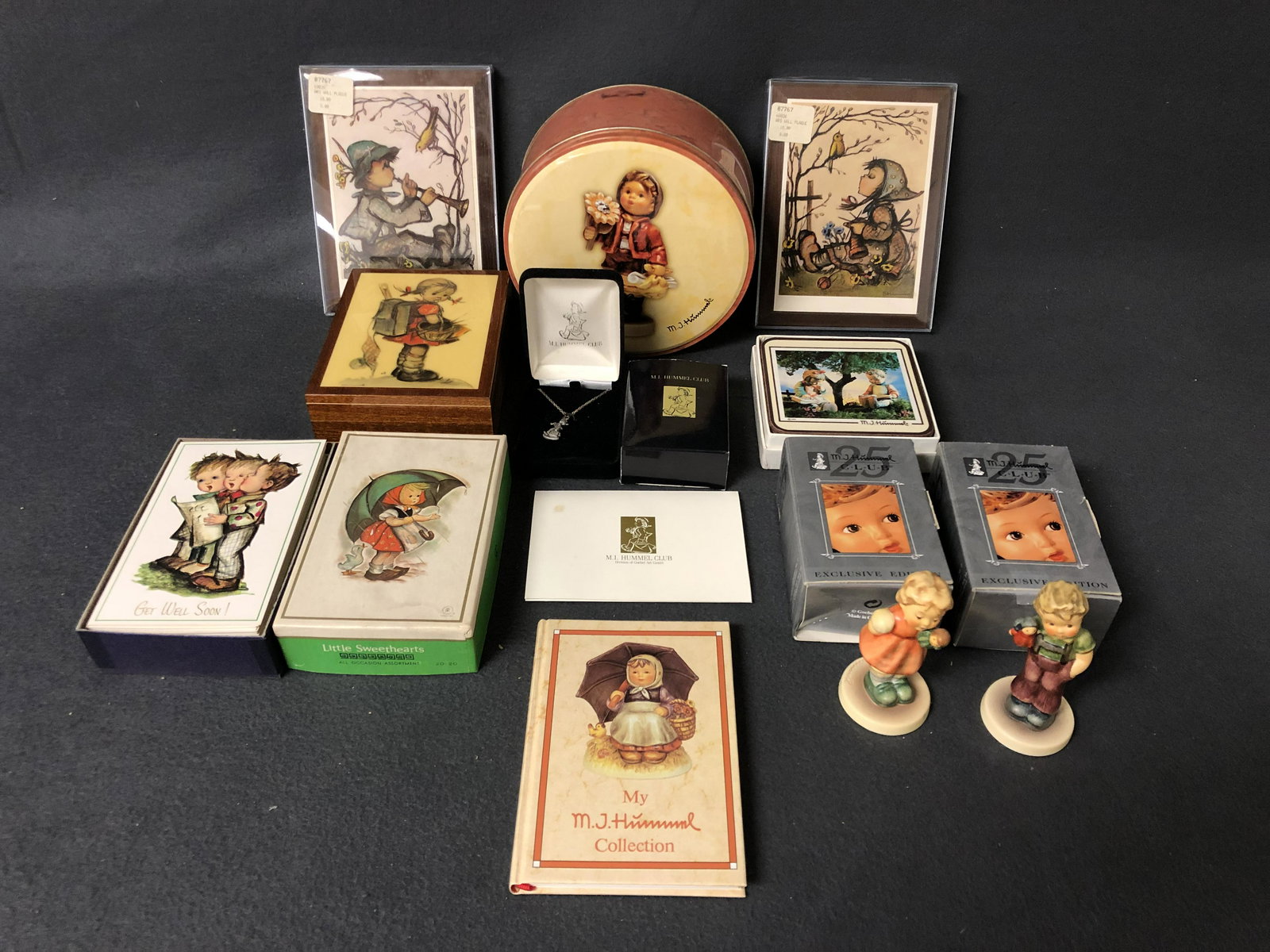 Asst Humme Items, Figures,Cards,Tin,More - (2)Wall (1 of 8)