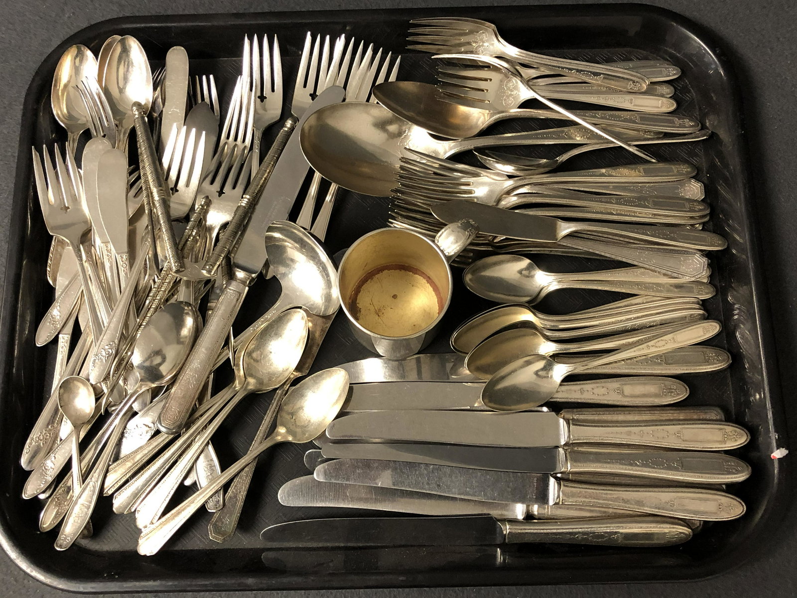Asst Silverplated Flatware, Various Makers (1 of 4)