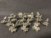 17pc Pewter Walt Disney Train by Hudson - Mickey's