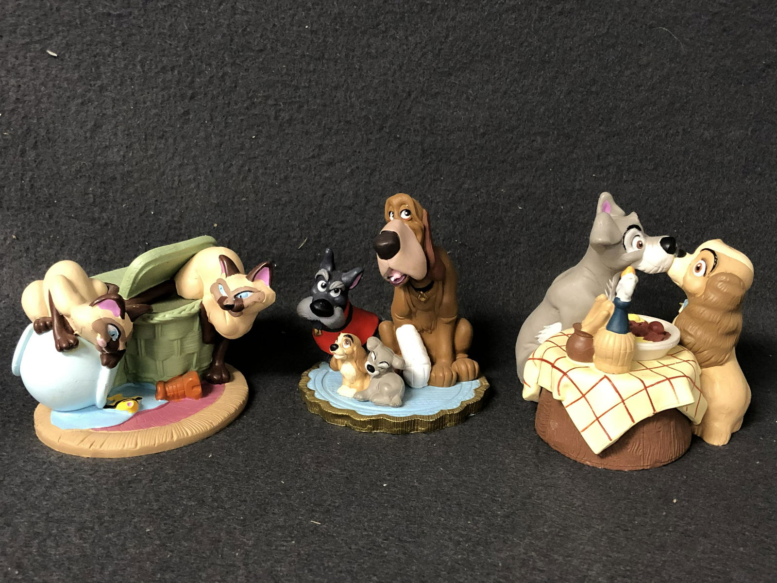 3 Asst Disney Store Classic Figures - PVC Material (1 of 5)