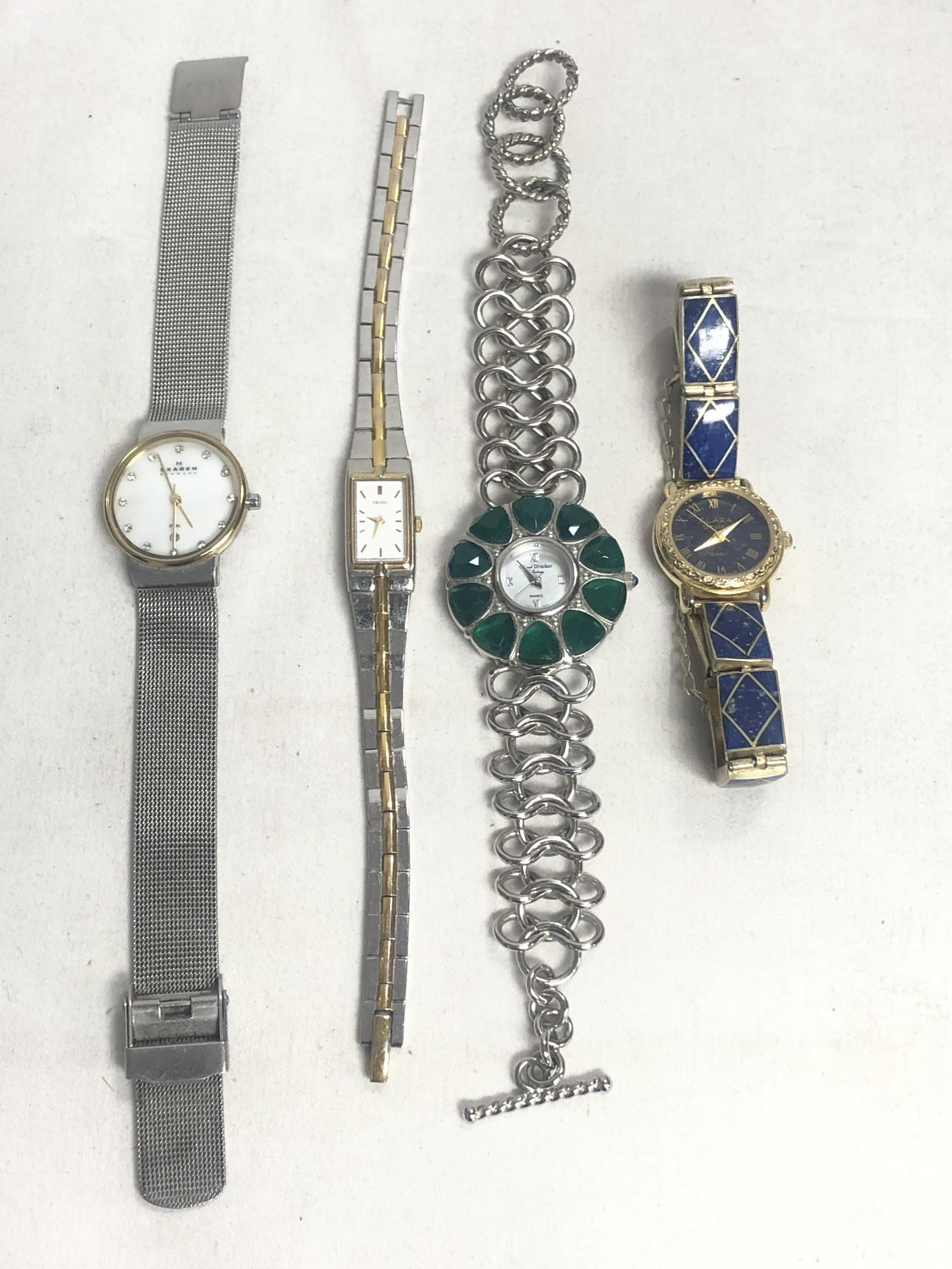 Asst Watch Lot - Lapis Clara, Seiko & More: Asst Watch Lot - Lapis Clara, Seiko & More
