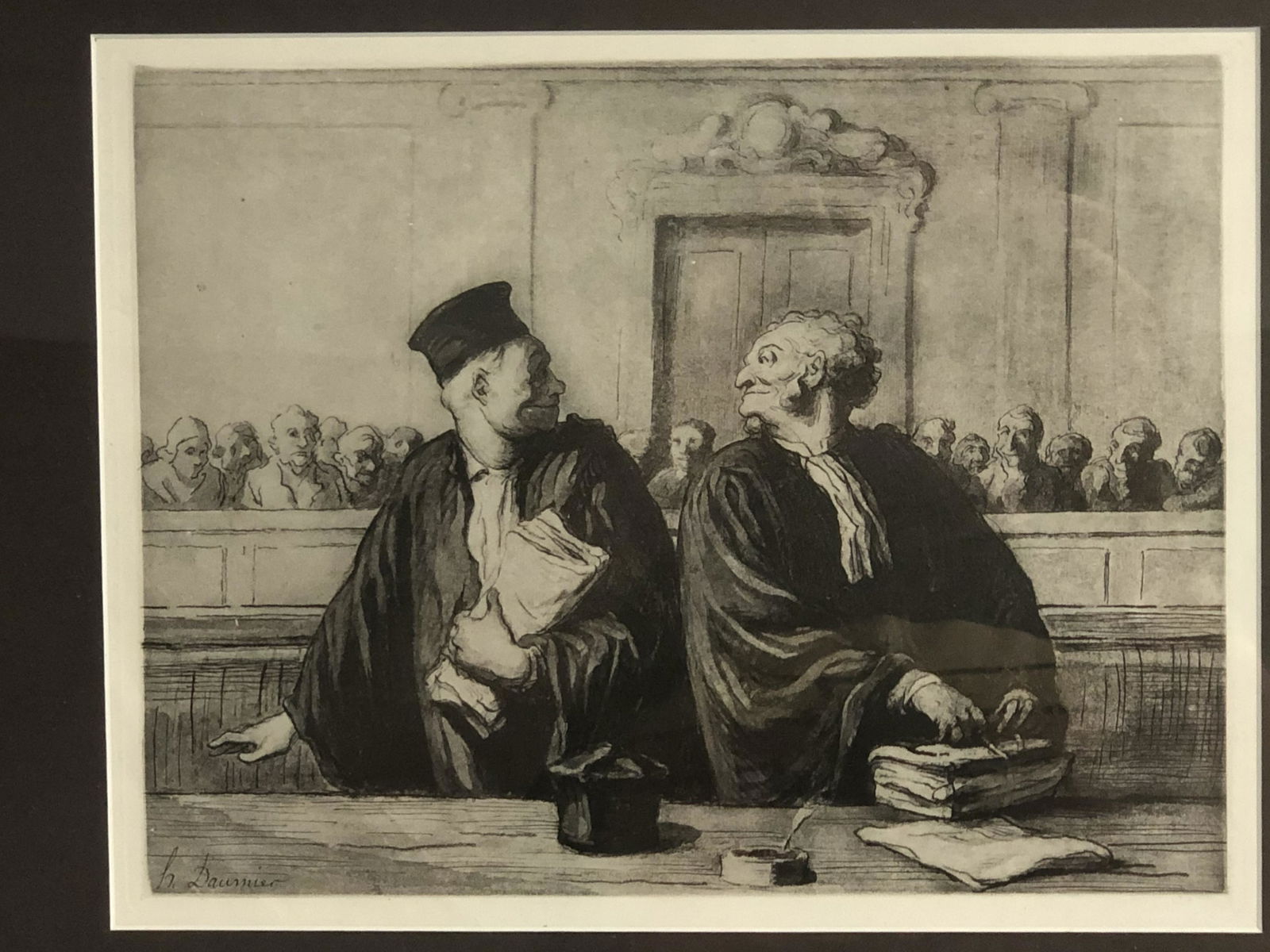 Honore Daumier(1808-1879)Original Lithograph - Signed (1 of 3)