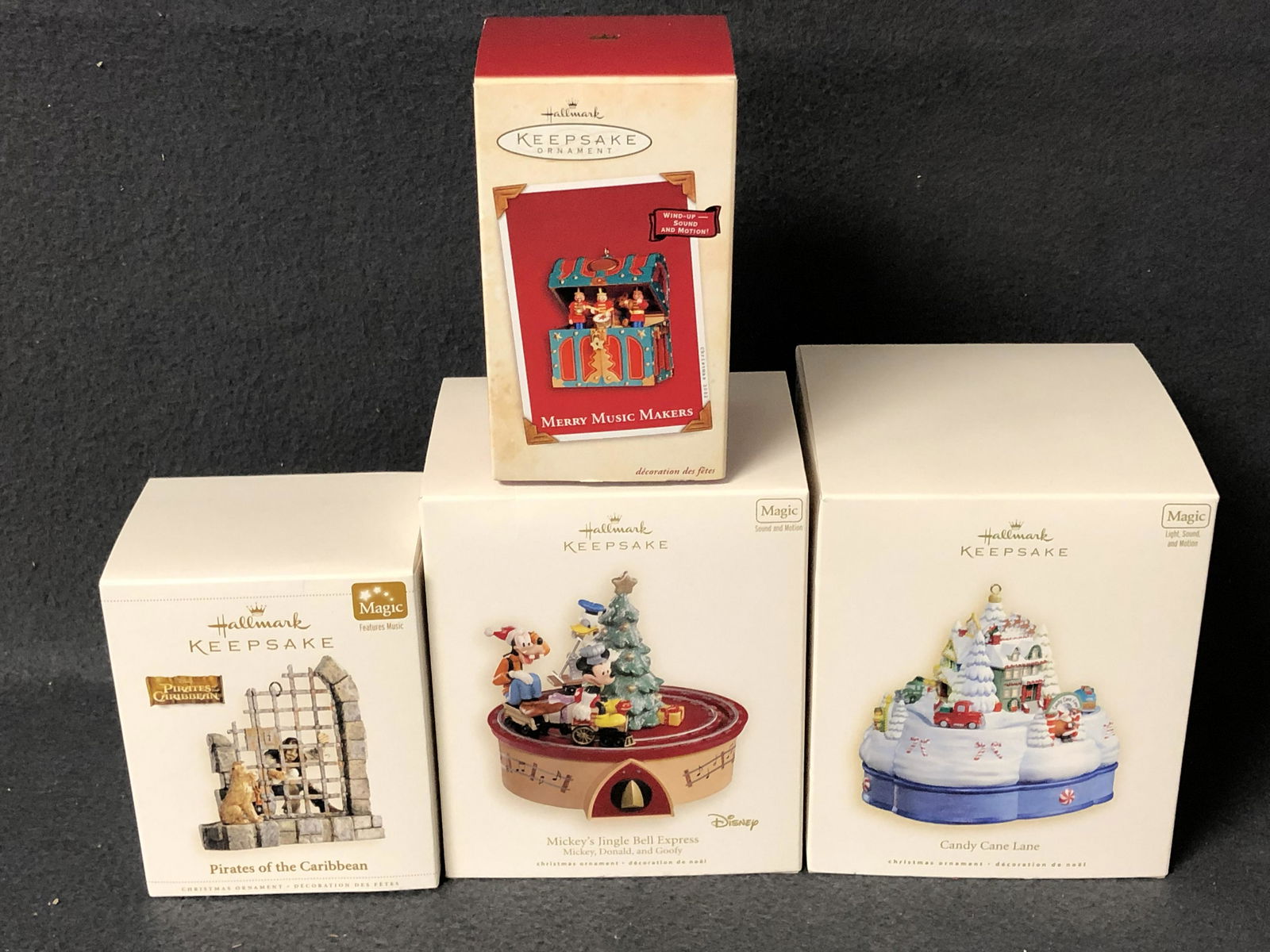 (4)Hallmark Disney & Magic Ornaments - Magic Candy Cane (1 of 4)