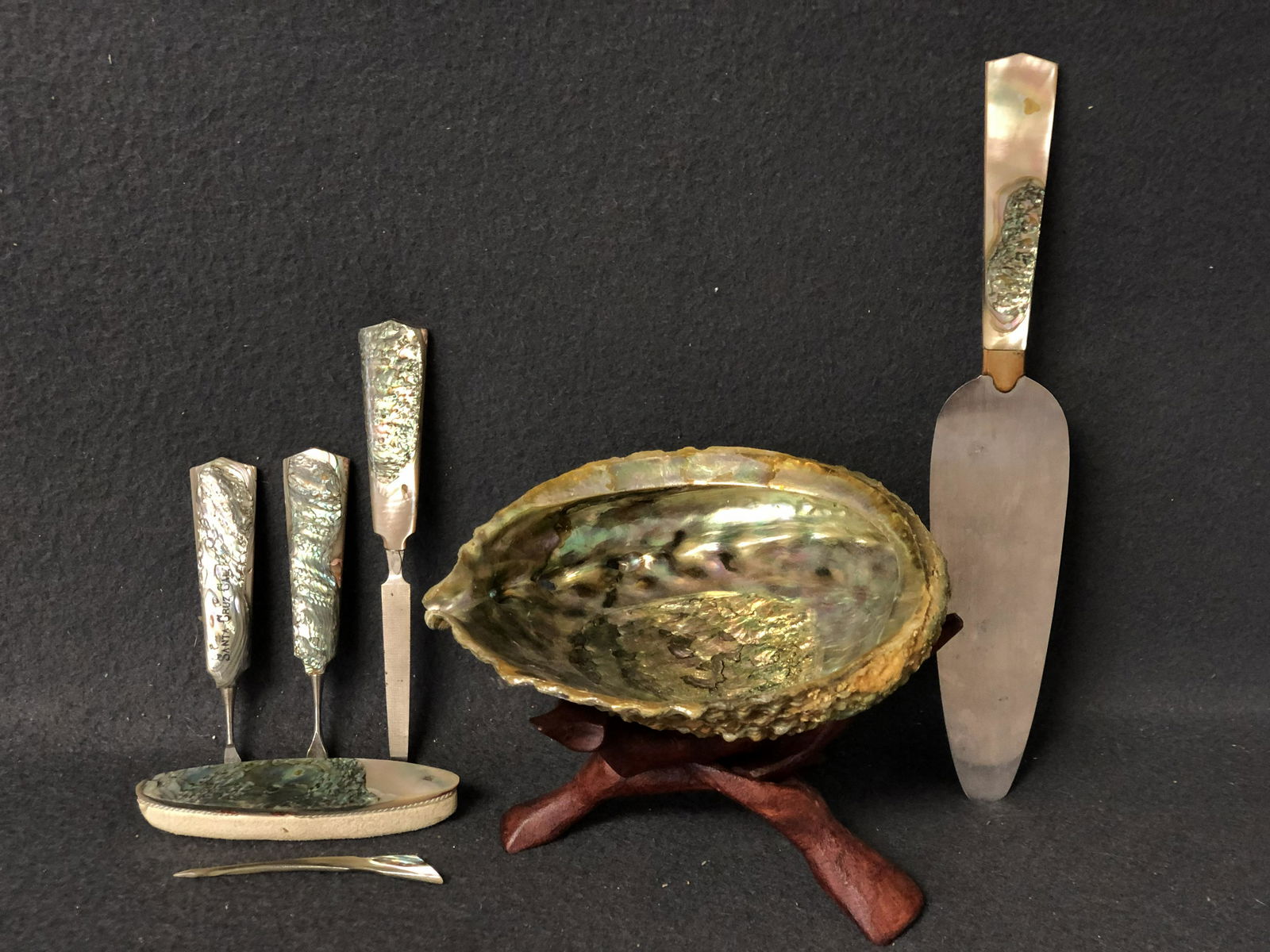 Abalone Santa Cruz Nail Kit & Server - Nail Kit w/ (1 of 4)