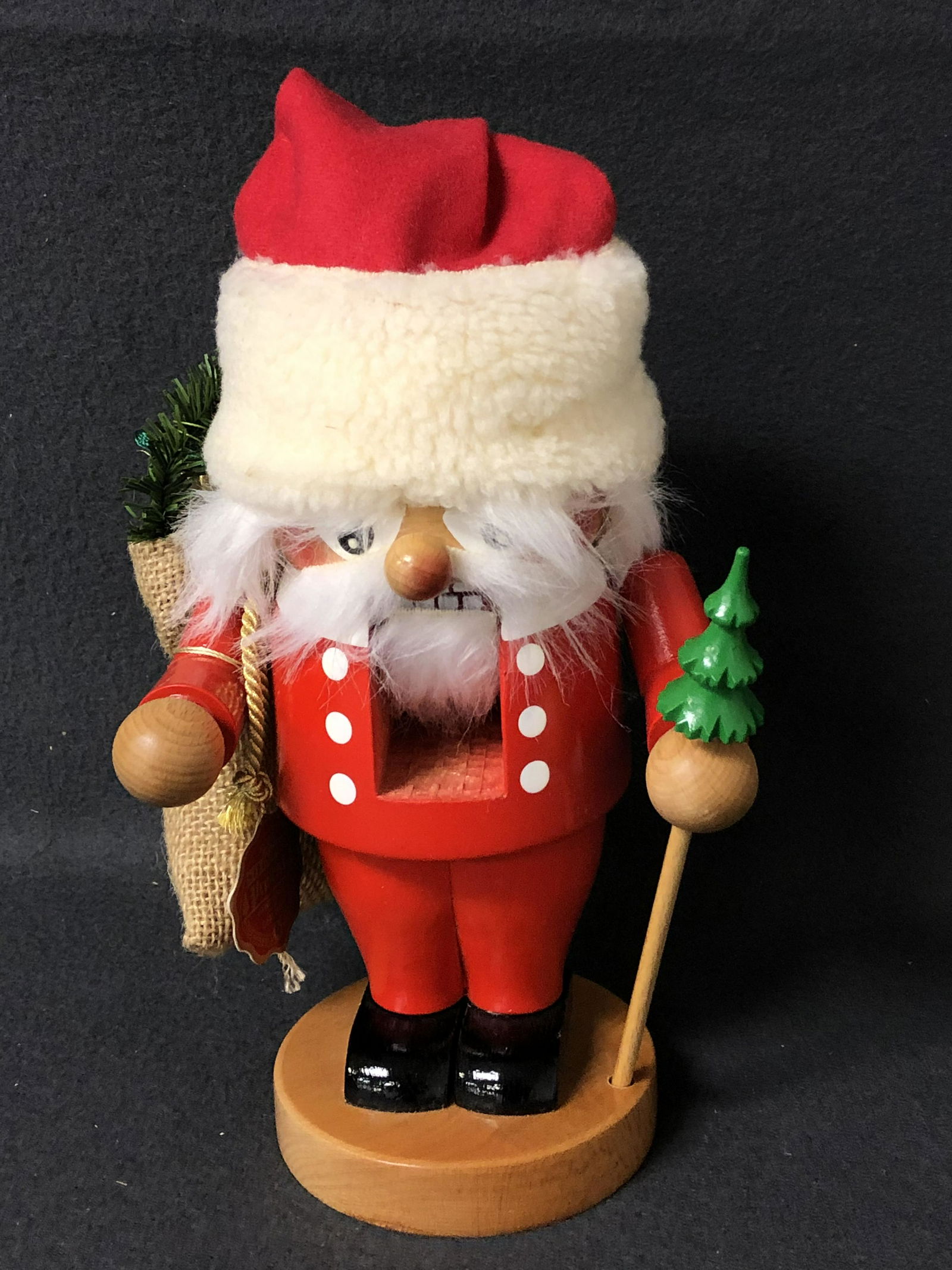 Steinbach German Santa Nutcracker w/ Box - Handmade w/ (1 of 3)