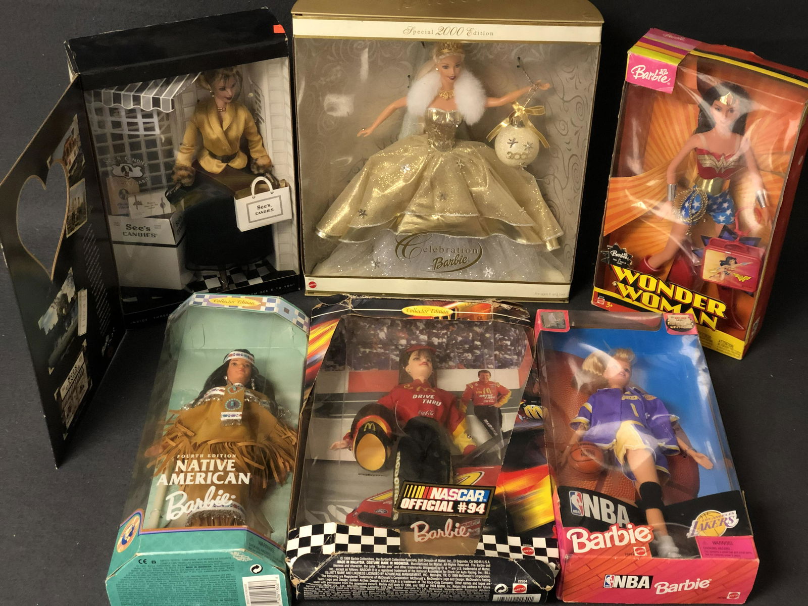 (6)Barbie Dolls w/ Original Boxes - New Old Stock - (1 of 6)