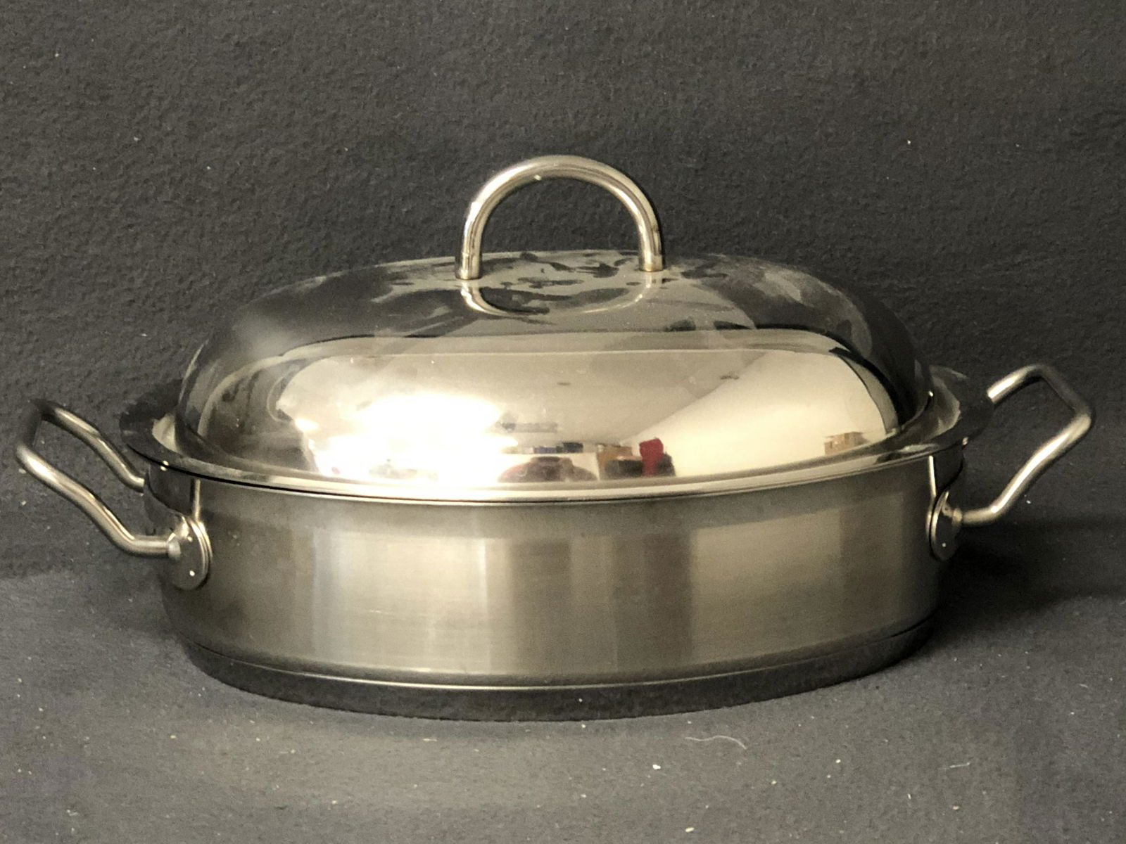 Italian Tramontina Professional Covered Pan - Stainless (1 of 3)