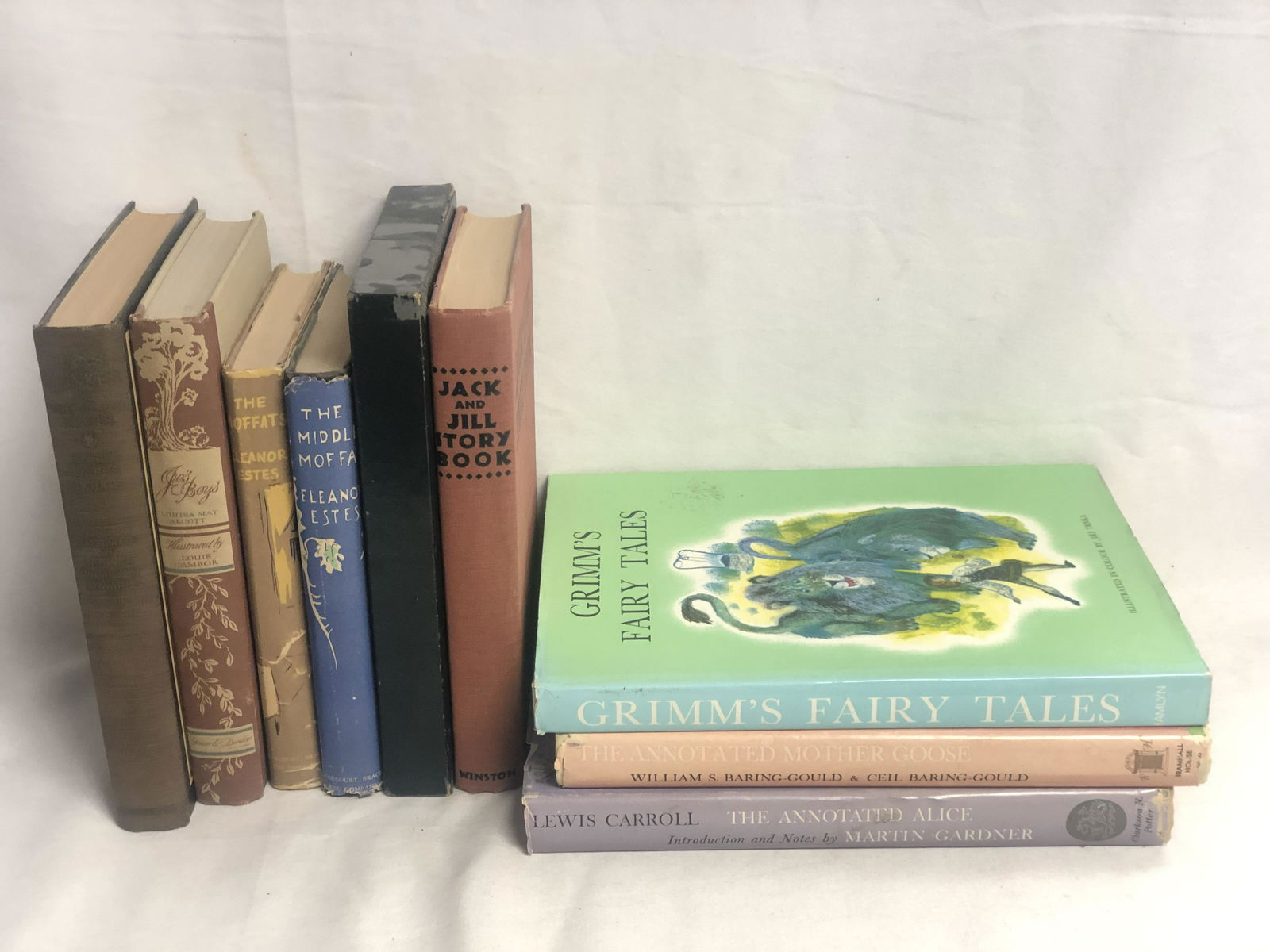 (9)1940s-70s Hardcover Childrens Books - Mother Goose, (1 of 11)