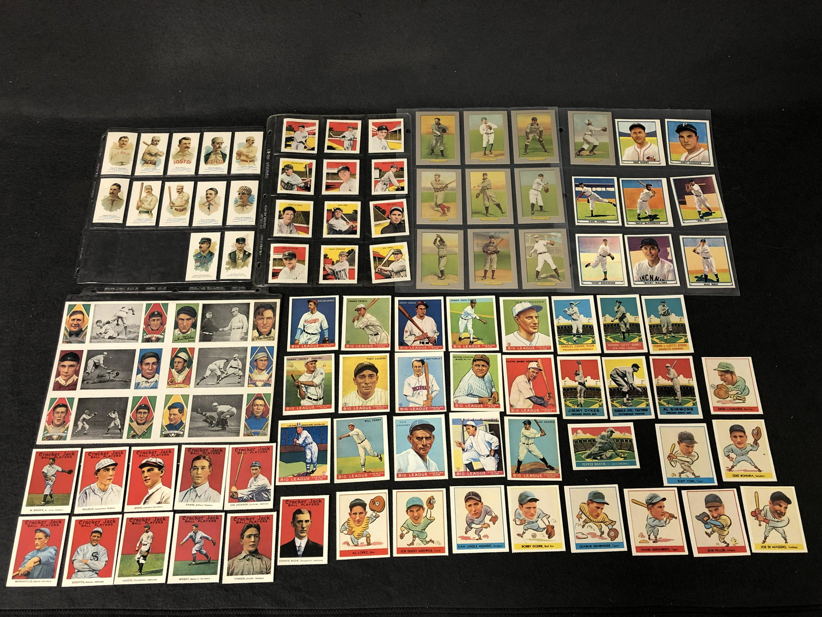 Asst Reprint Gum,Cigarette,CrackerJack MLB Cards -: Asst Reprint Gum,Cigarette,CrackerJack MLB Cards - DOVER Reprints, Hassan, Big League Chew, DeLong Gum