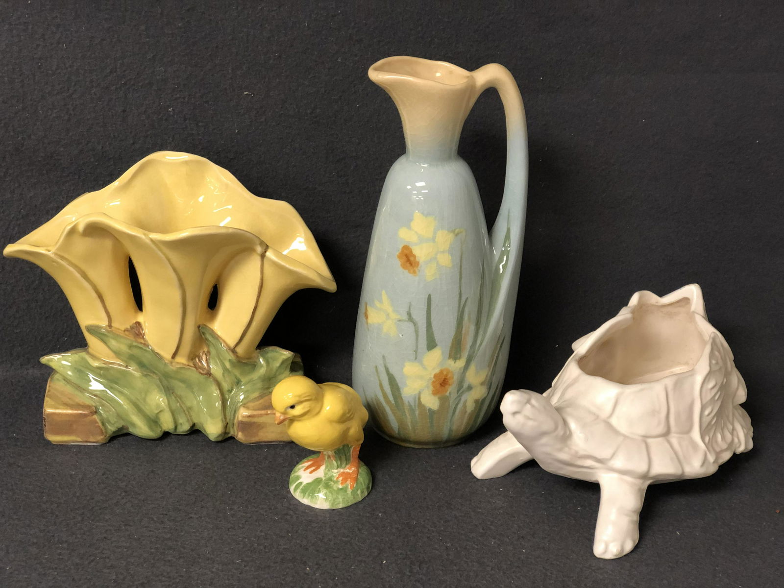Asst Pottery McCoy Turtle,Vase,Pitcher - Asst Pottery & (1 of 6)
