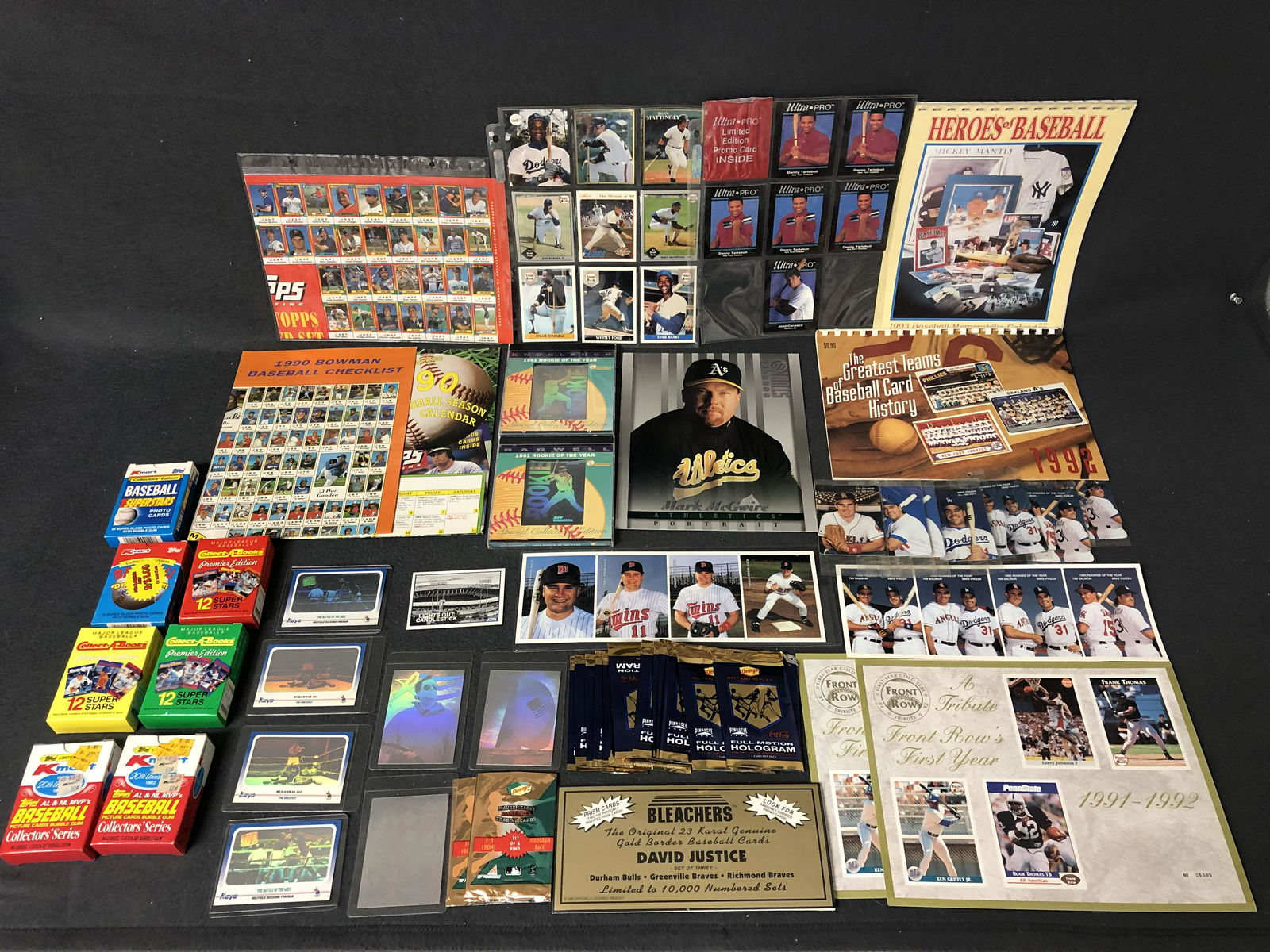 Lot of Asst Baseball Items, Cards, Baseballs, More - (1 of 20)