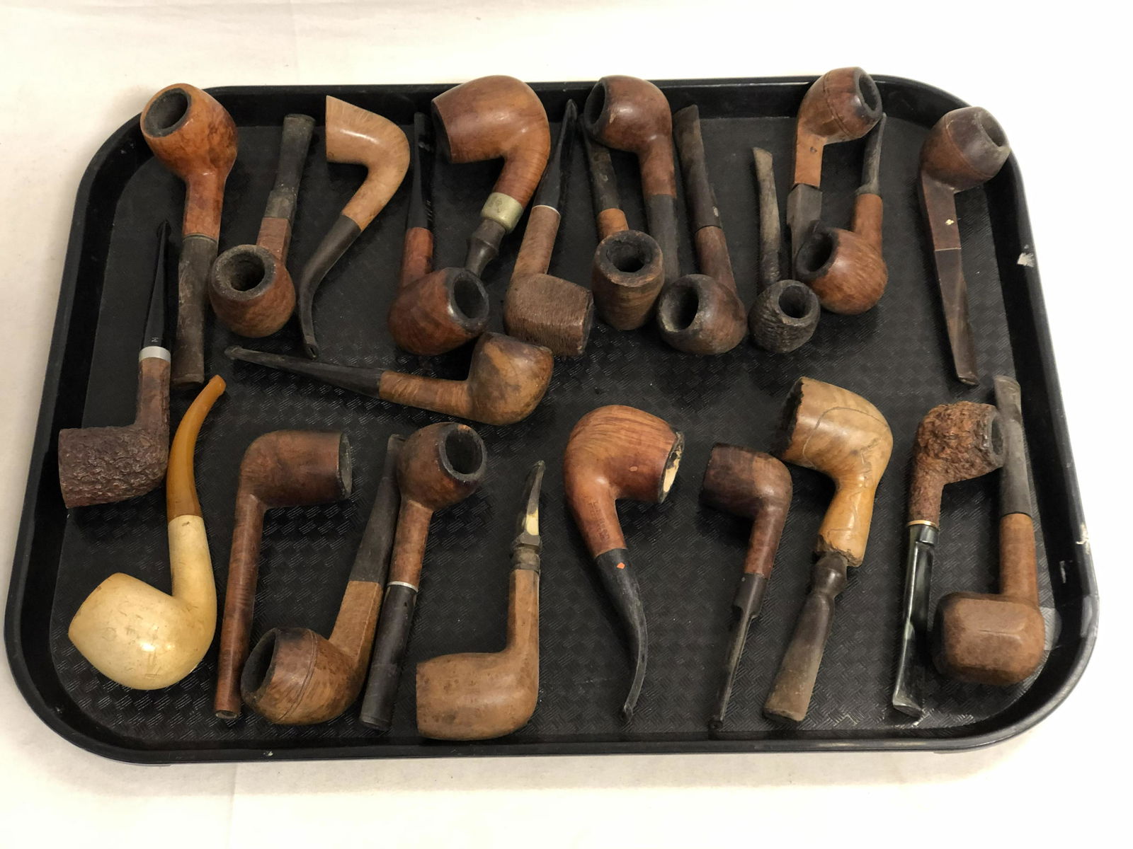 (25)Asst Vintage Smoking Pipes - Brair, Weber, Ace of (1 of 5)