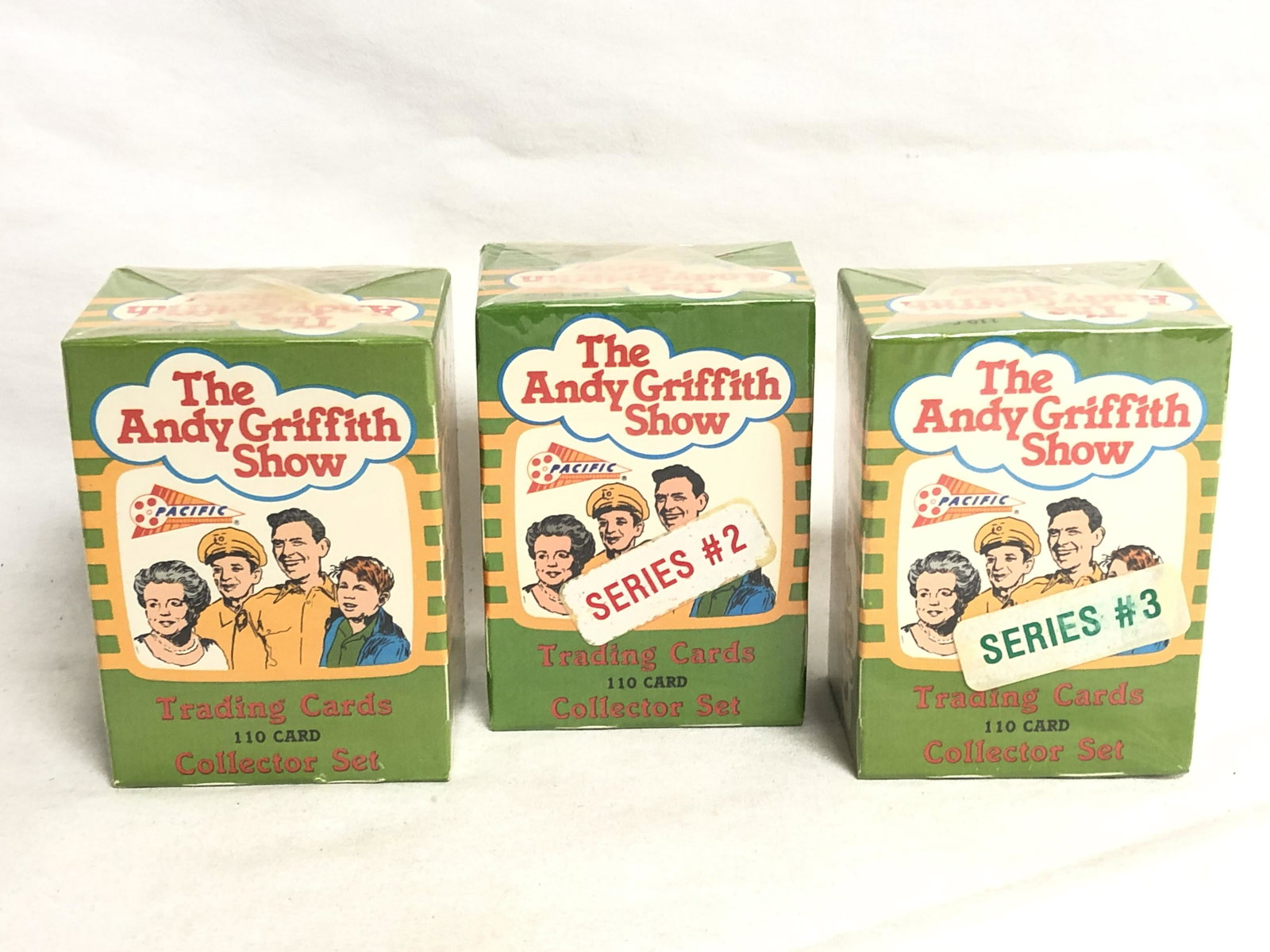 The Andy Griffith Show Trading Cards Sealed - Series: The Andy Griffith Show Trading Cards Sealed - Series #1-3 w/ 110 Cards Each