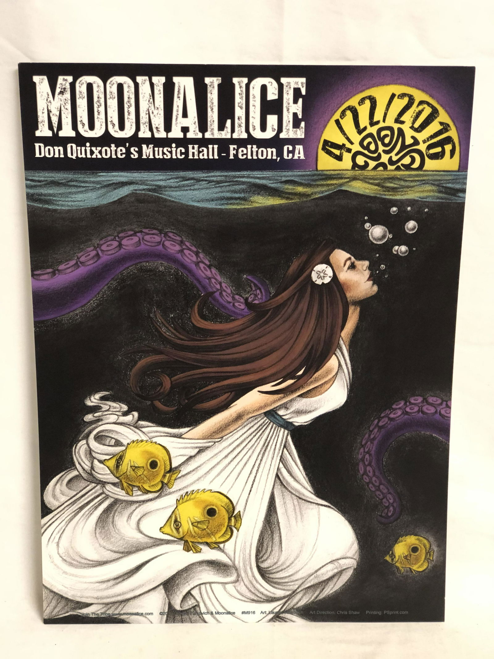 MoonAlice Don Quixotes Felton Music Poster - Card (1 of 3)