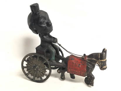 Happy Hooligan Cast Iron Nodder Toy - Kenton Hardware: Happy Hooligan Cast Iron Nodder Toy - Kenton Hardware Co.