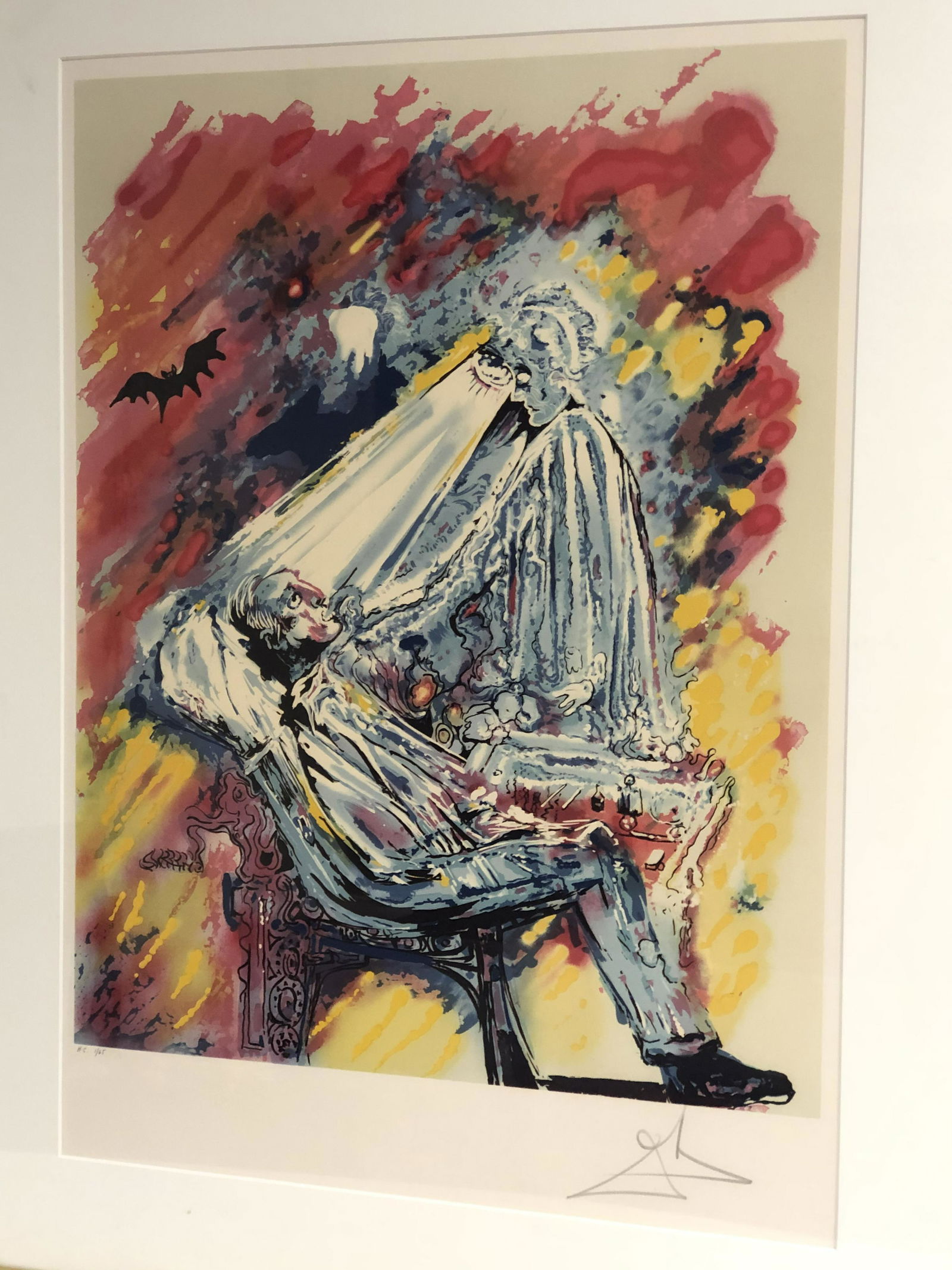 Signed Salvador Dali 'The Dentist' HC 1/65 - Hand (1 of 4)