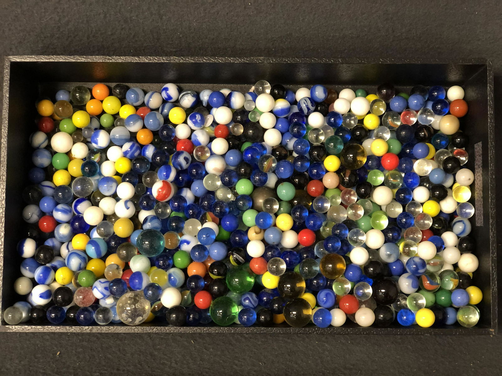 100s of Vintage Marbles & More - Various Sizes (Some: 100s of Vintage Marbles & More - Various Sizes (Some Glass Beads)