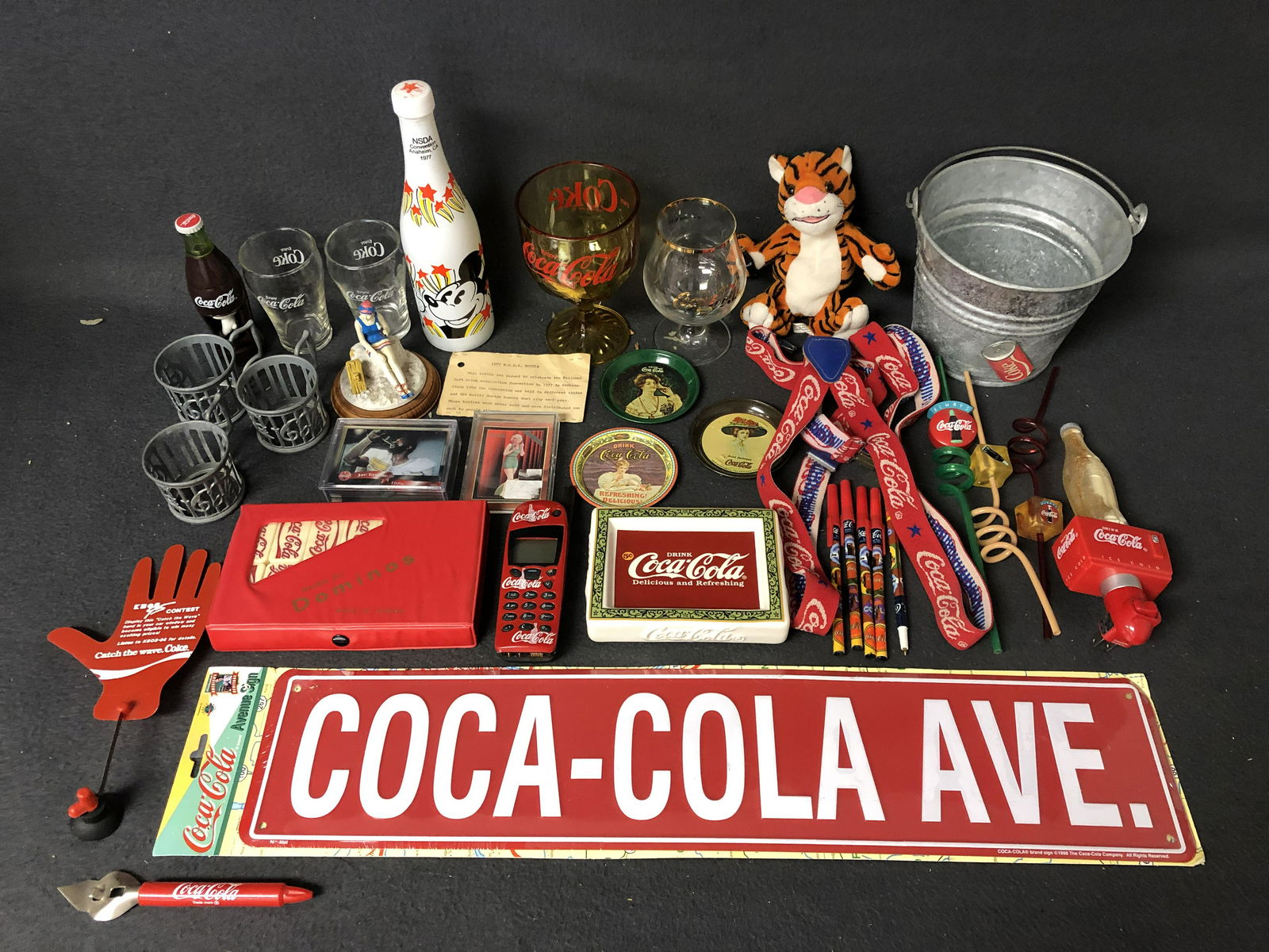 Asst Coca-Cola, Phone, Dominos, Light,Sign,More - (1 of 6)