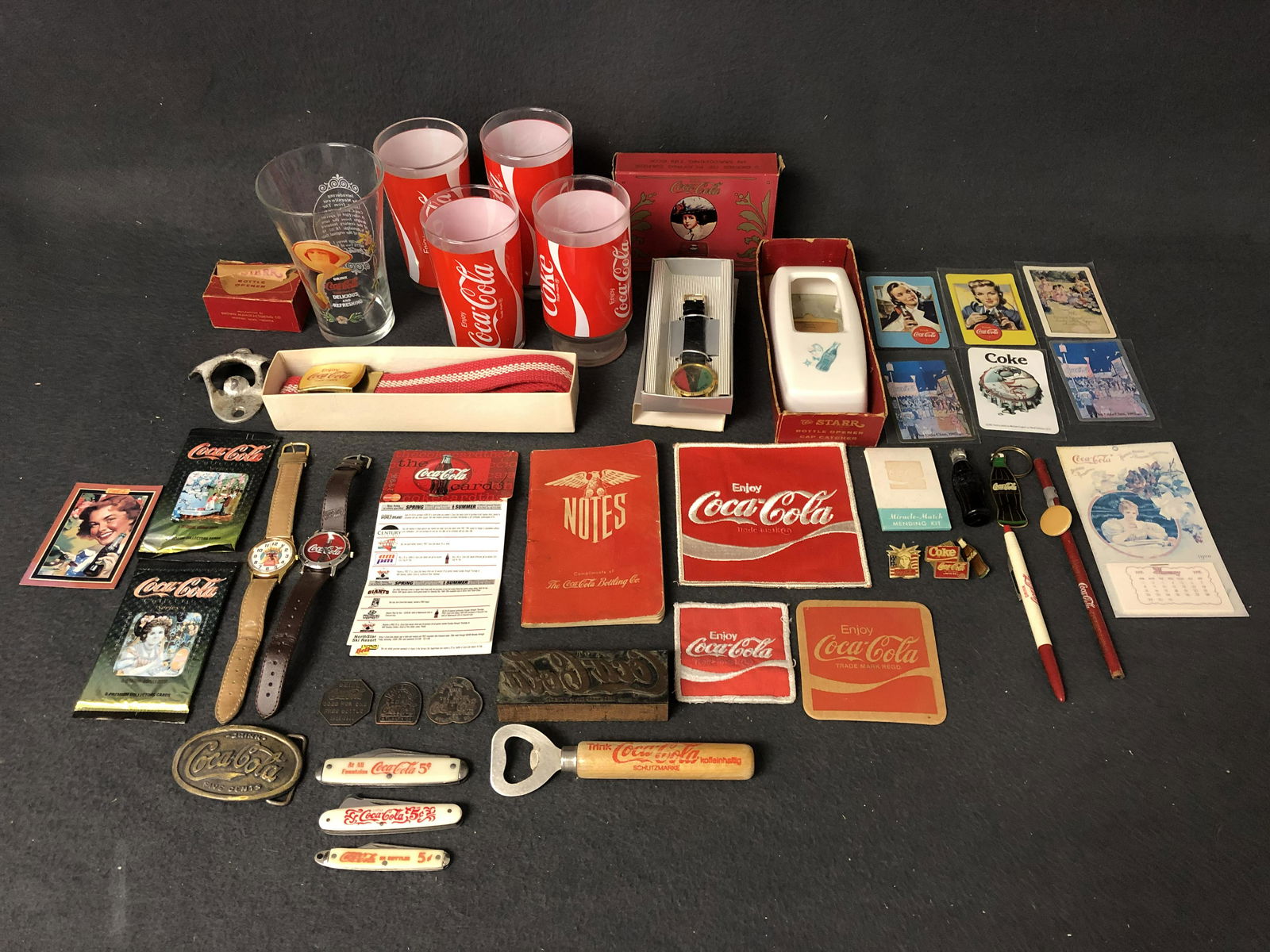 Asst Coca-Cola , Pocket Knives, Watches,More - Patches, (1 of 6)