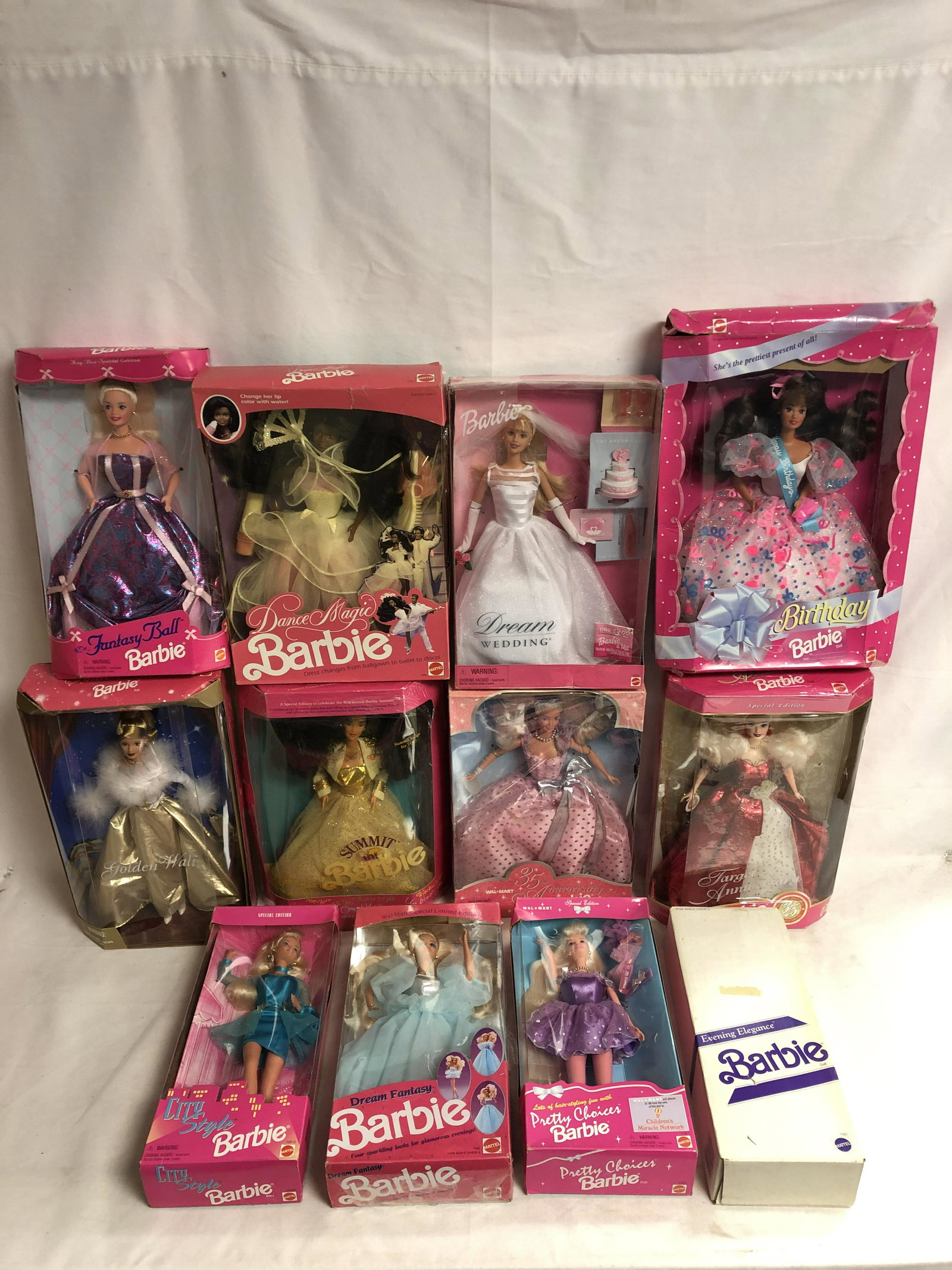 (12)Asst Barbie Dolls in Original Boxes - Wedding (1 of 5)