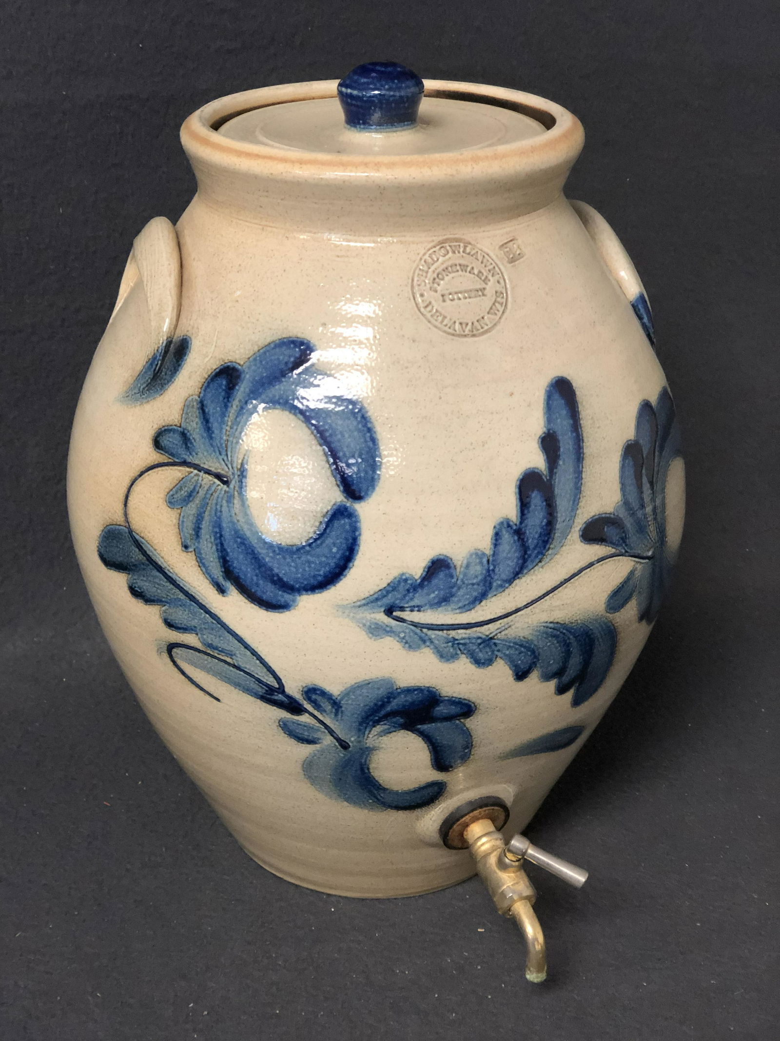 Shadowlawn Stoneware #11Water Crock - 13.5'' Tall (1 of 4)